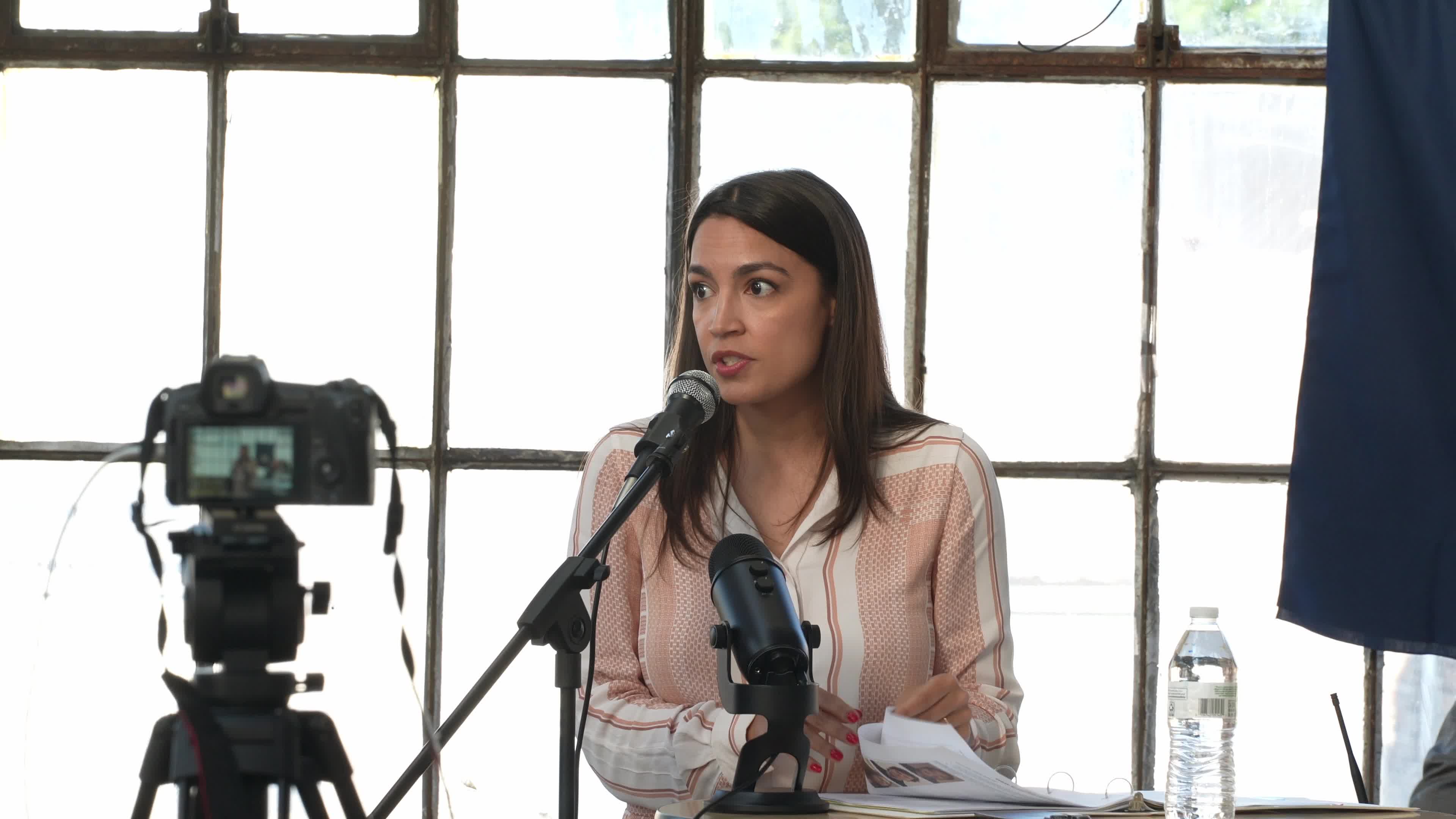 Representative Alexandria Ocasio-Cortez Hosts Town Hall in The Bronx