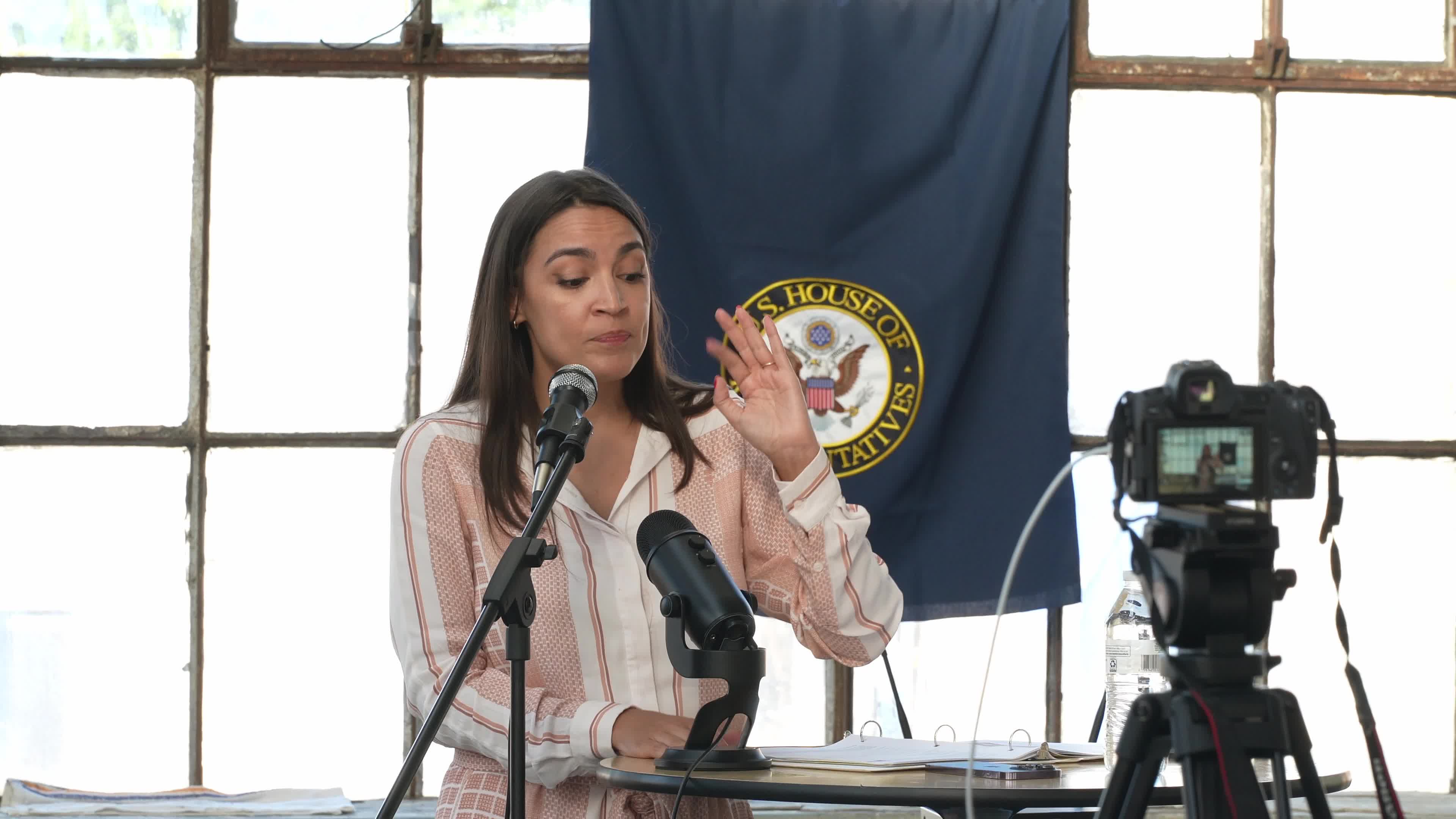 Representative Alexandria Ocasio-Cortez Hosts Town Hall in The Bronx