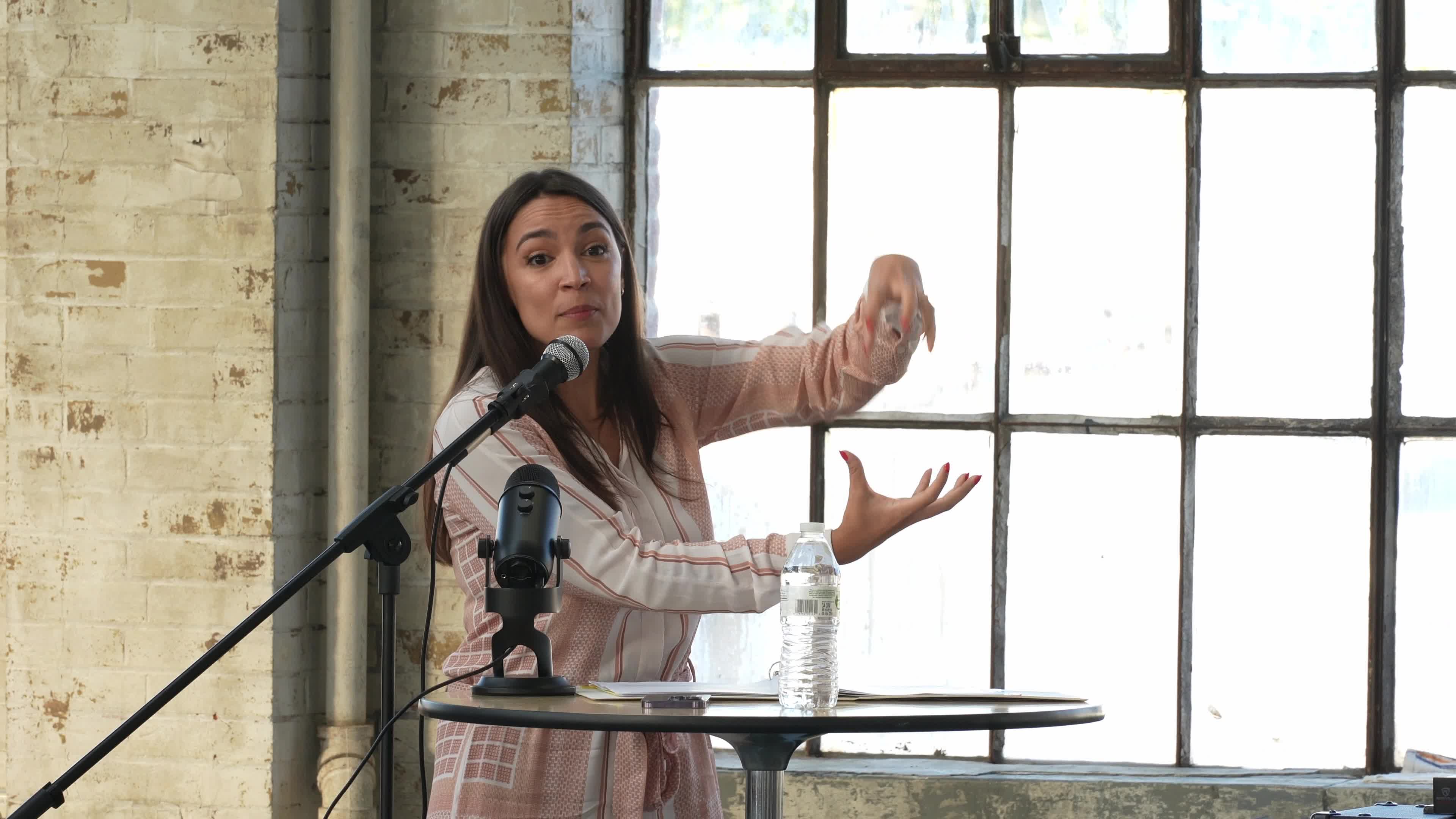 Representative Alexandria Ocasio-Cortez Hosts Town Hall in The Bronx