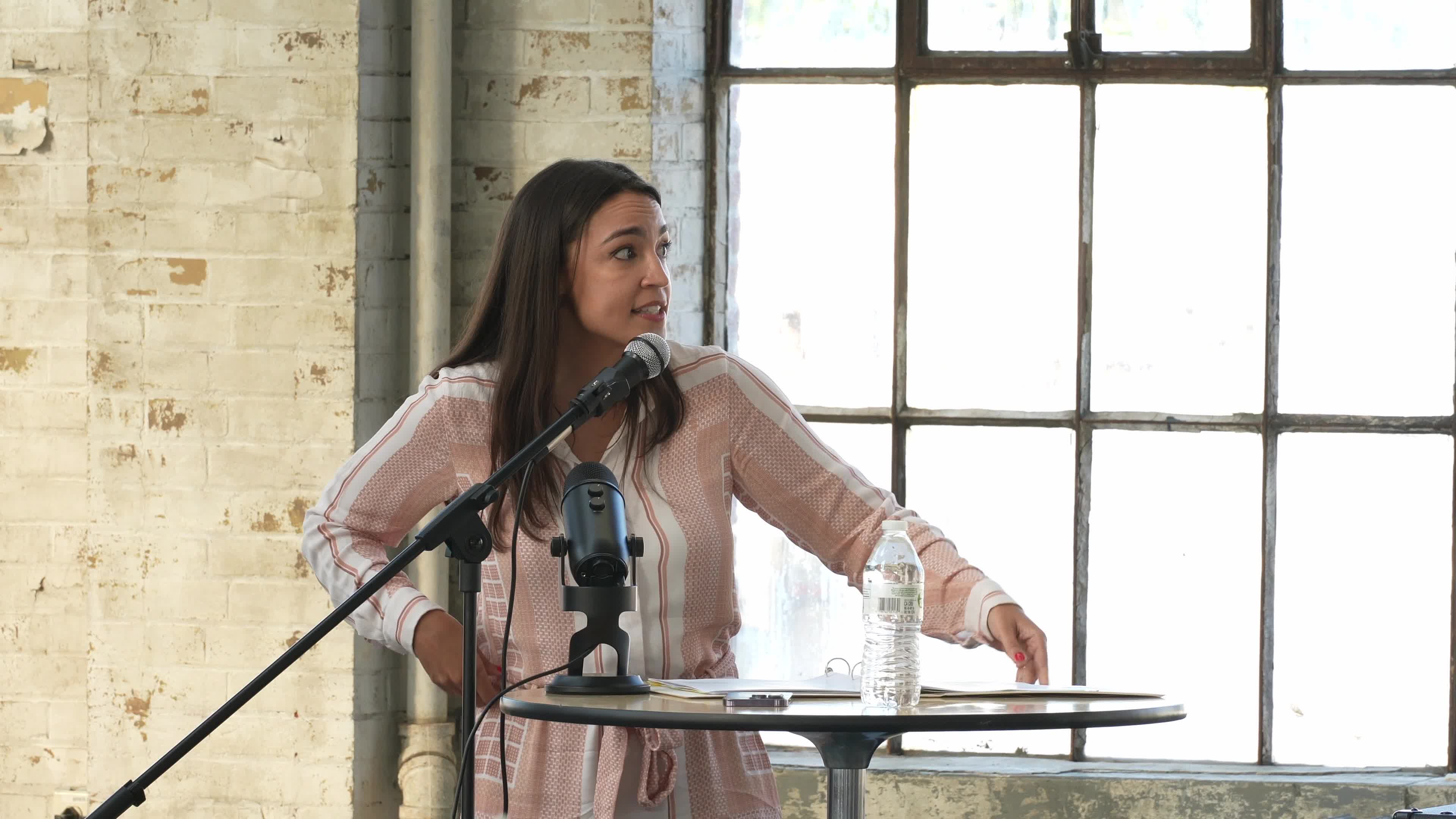 Representative Alexandria Ocasio-Cortez Hosts Town Hall in The Bronx
