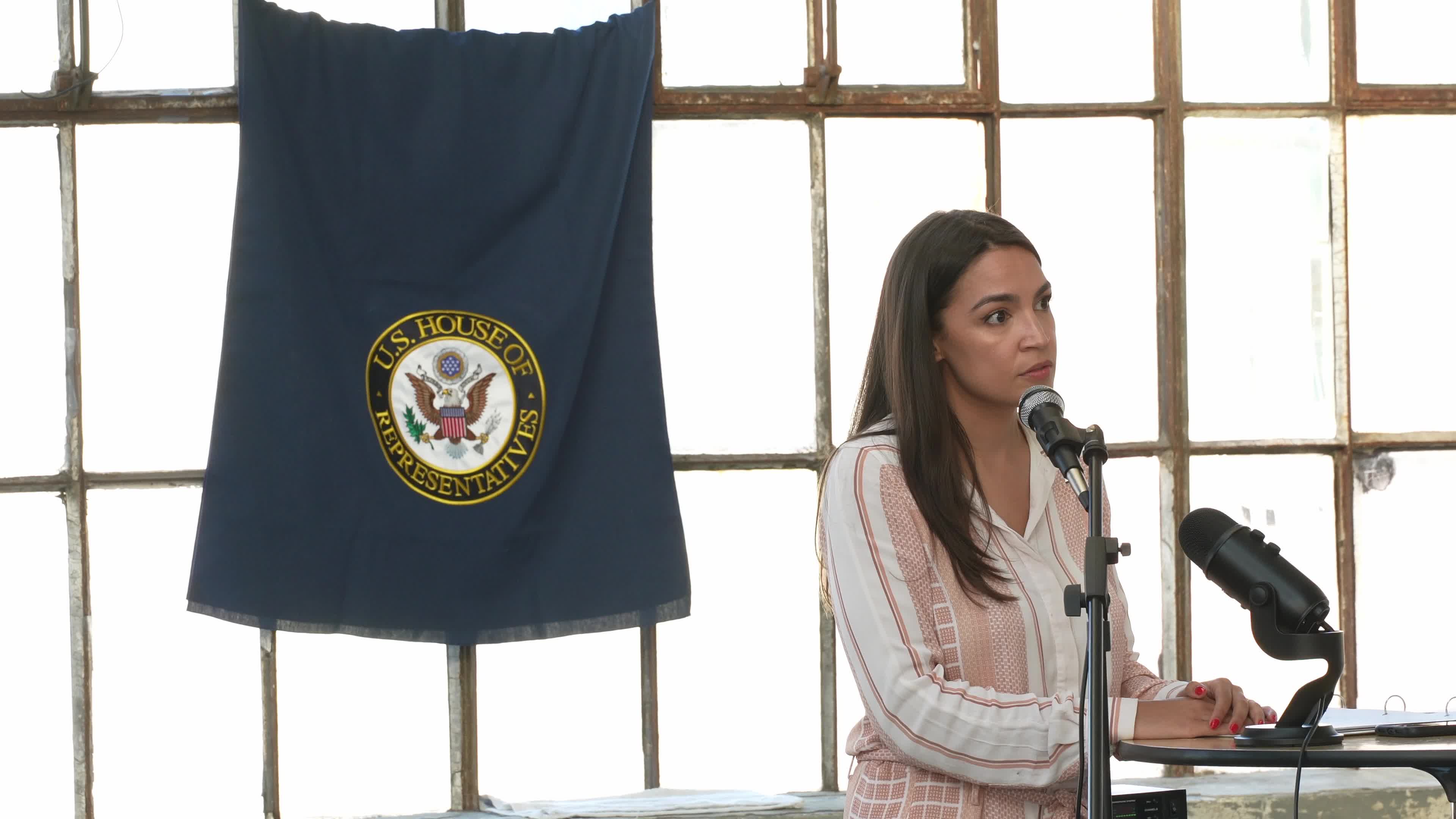 Representative Alexandria Ocasio-Cortez Hosts Town Hall in The Bronx