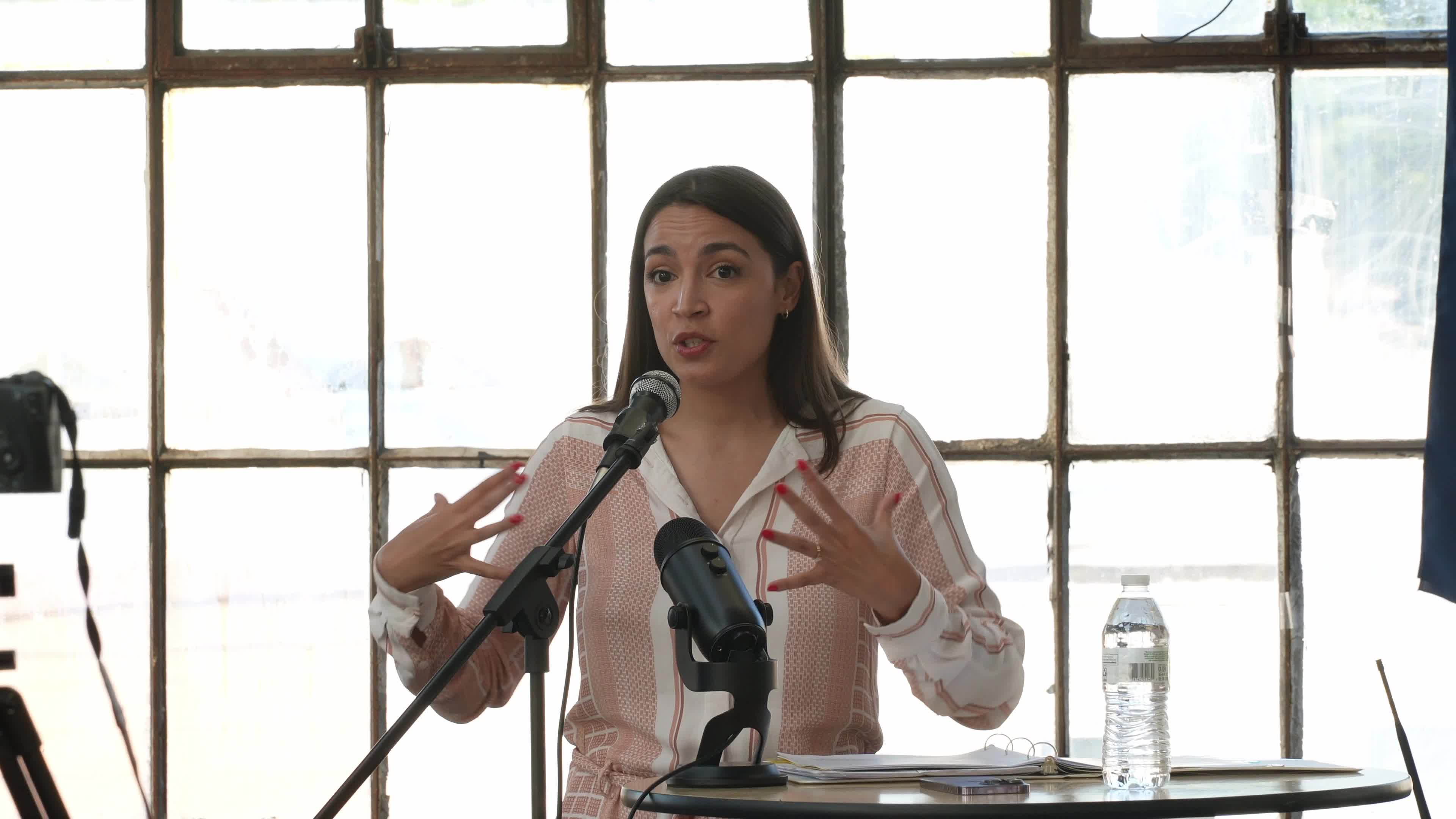 Representative Alexandria Ocasio-Cortez Hosts Town Hall in The Bronx