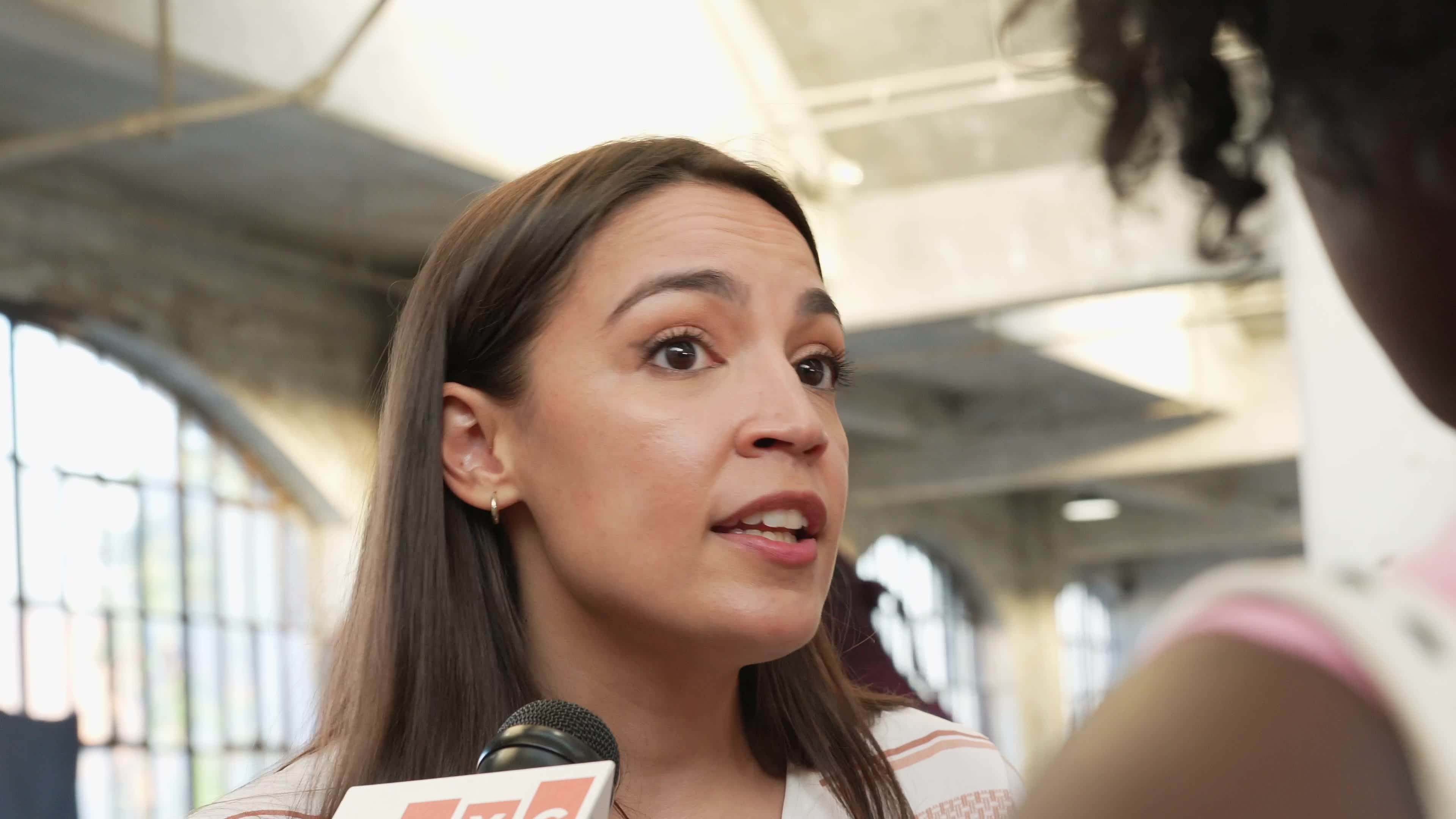 Representative Alexandria Ocasio-Cortez Hosts Town Hall in The Bronx