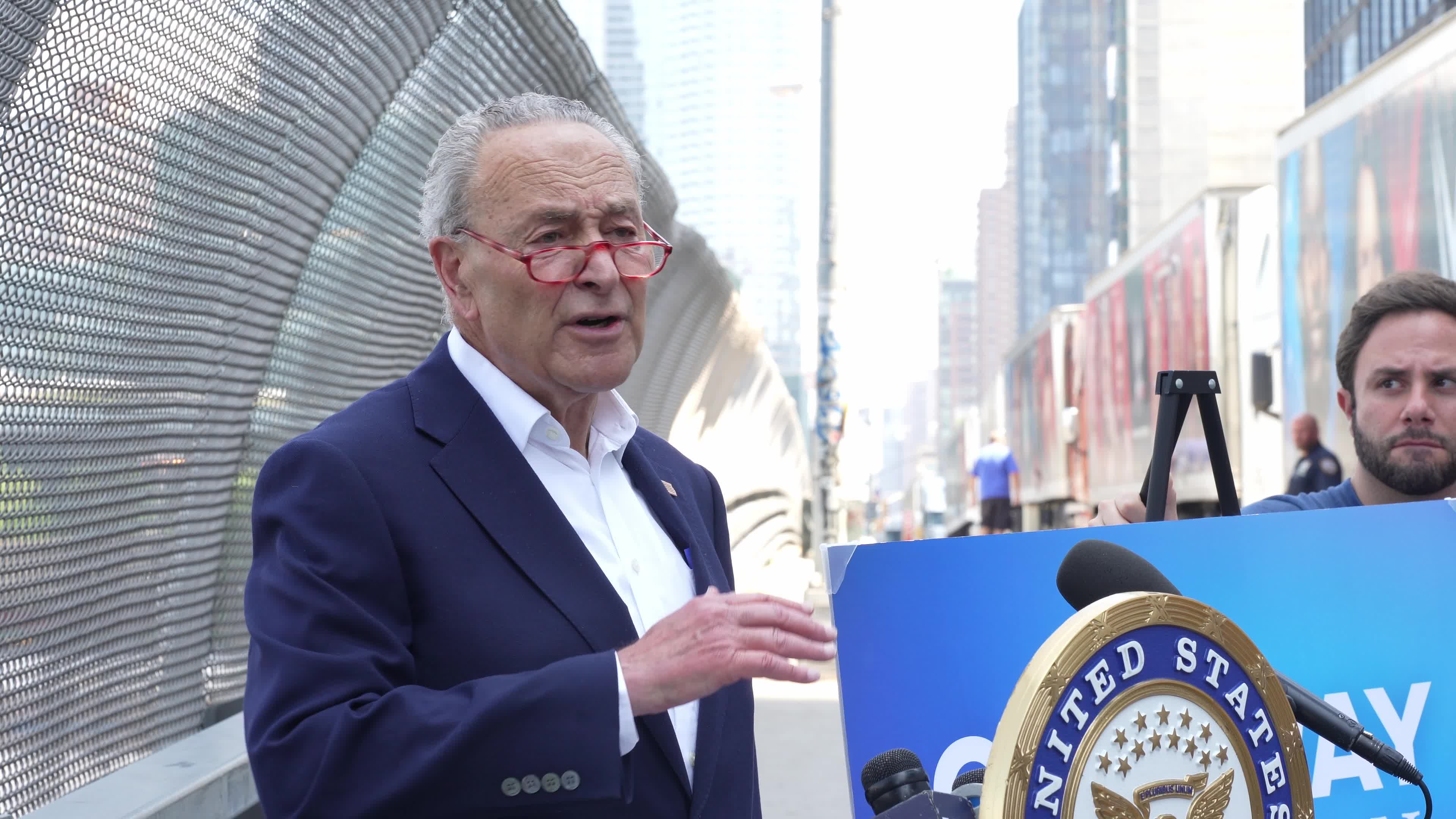 US Senator Schumer Announces Gateway Tunnel Infrastructure Funding