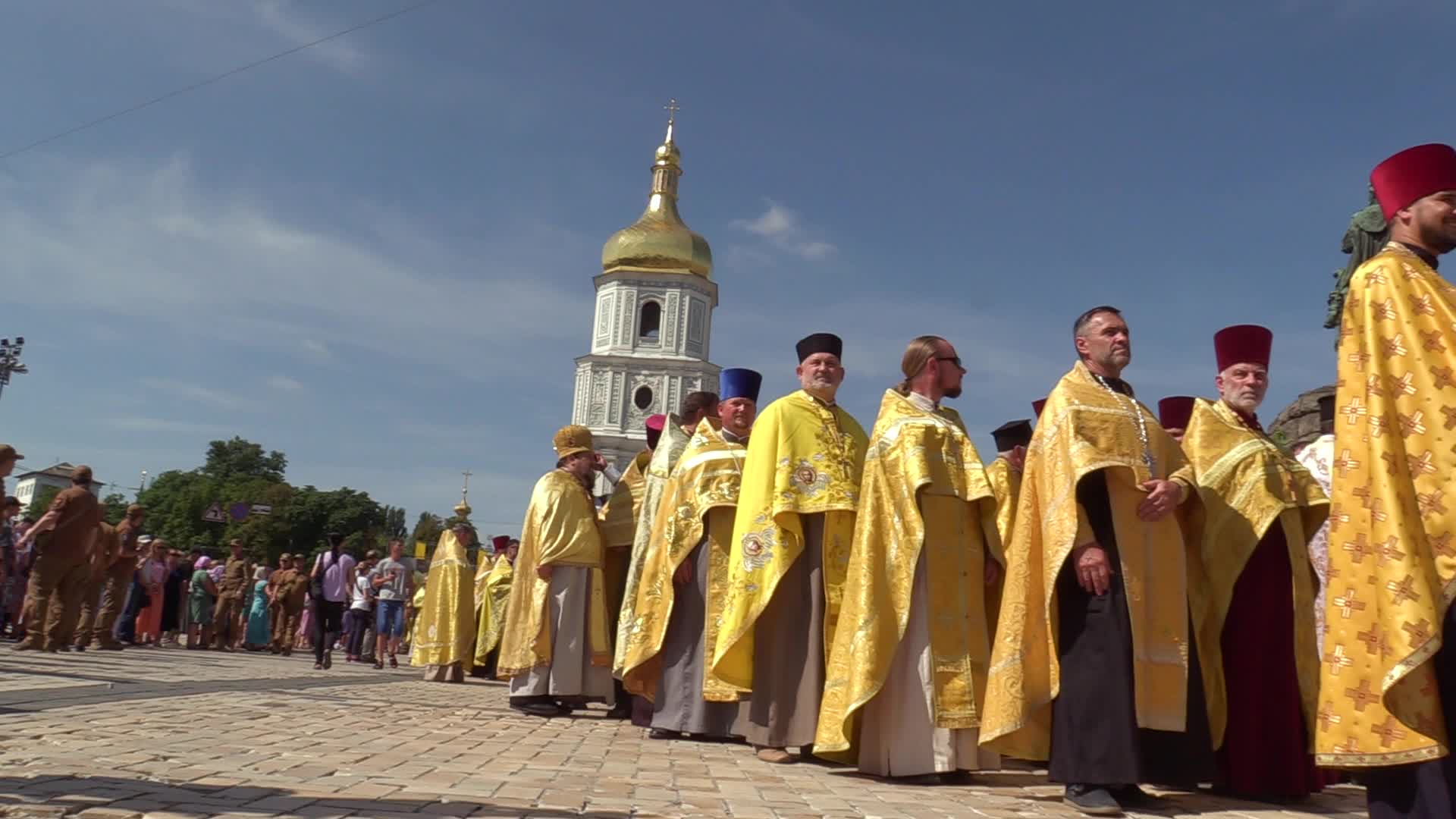 Celebration of the 1031rd anniversary of Christianization of Kievan Rus in Kiev