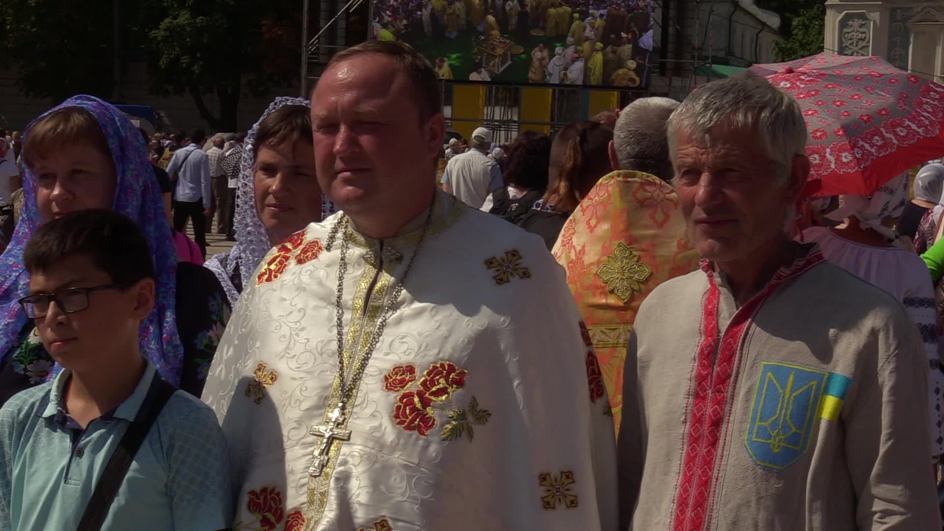 Celebration of the 1031rd anniversary of Christianization of Kievan Rus in Kiev