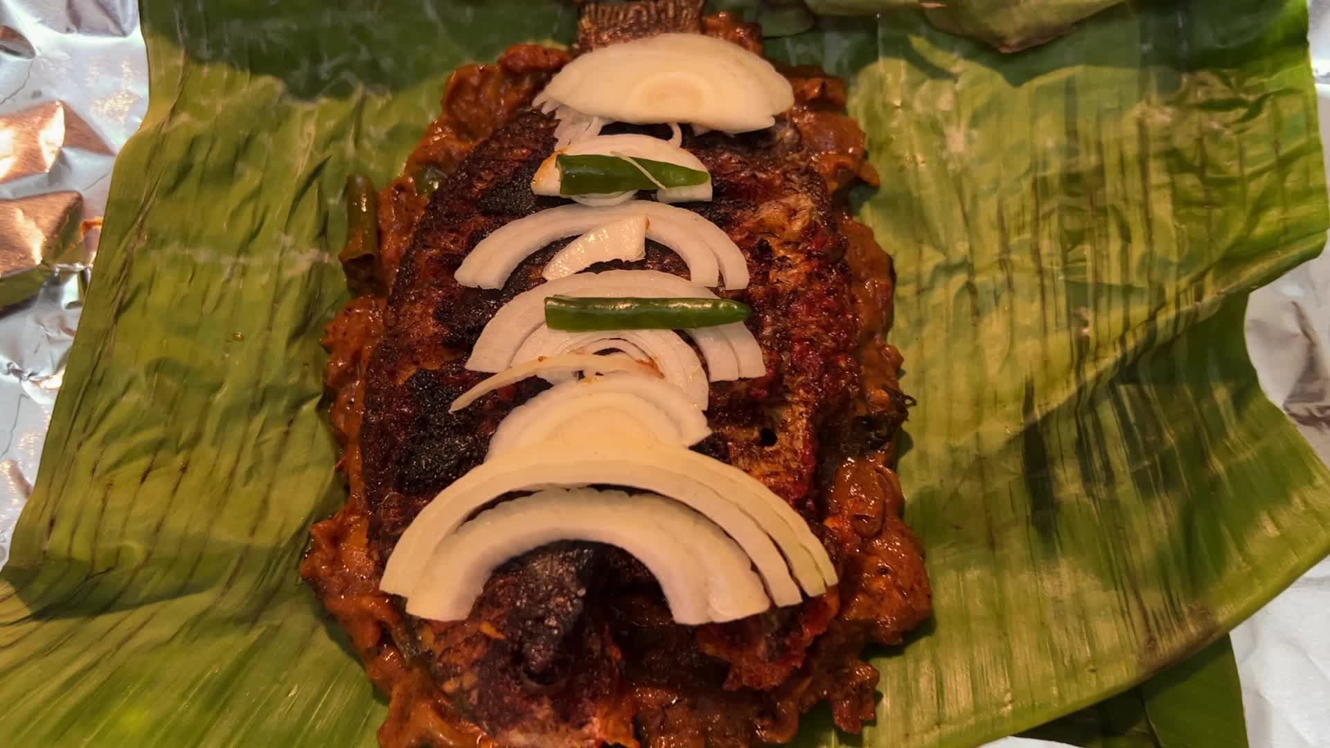 Kerala Karimeen Pollichathu