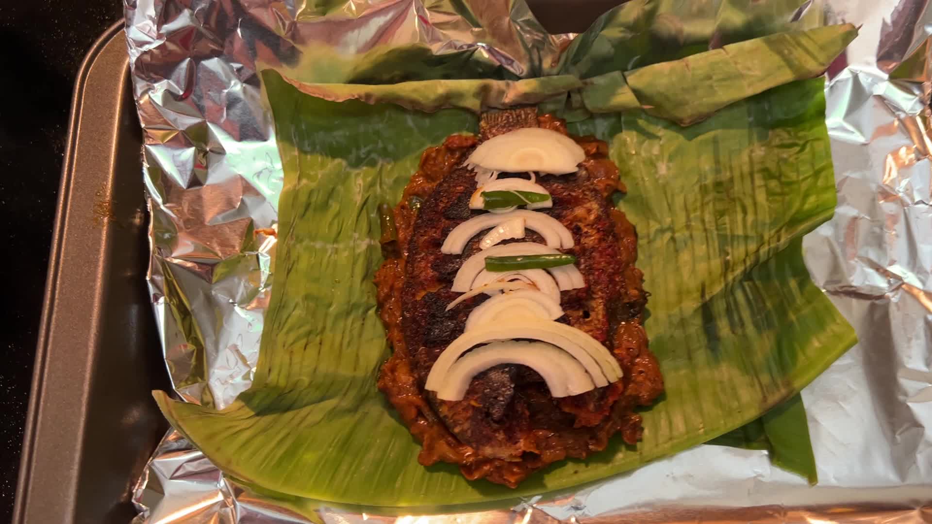 Kerala Karimeen Pollichathu