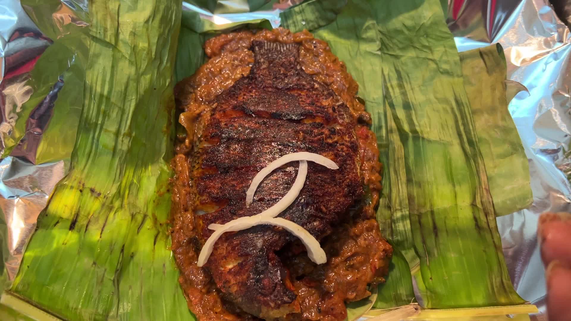 Kerala Karimeen Pollichathu