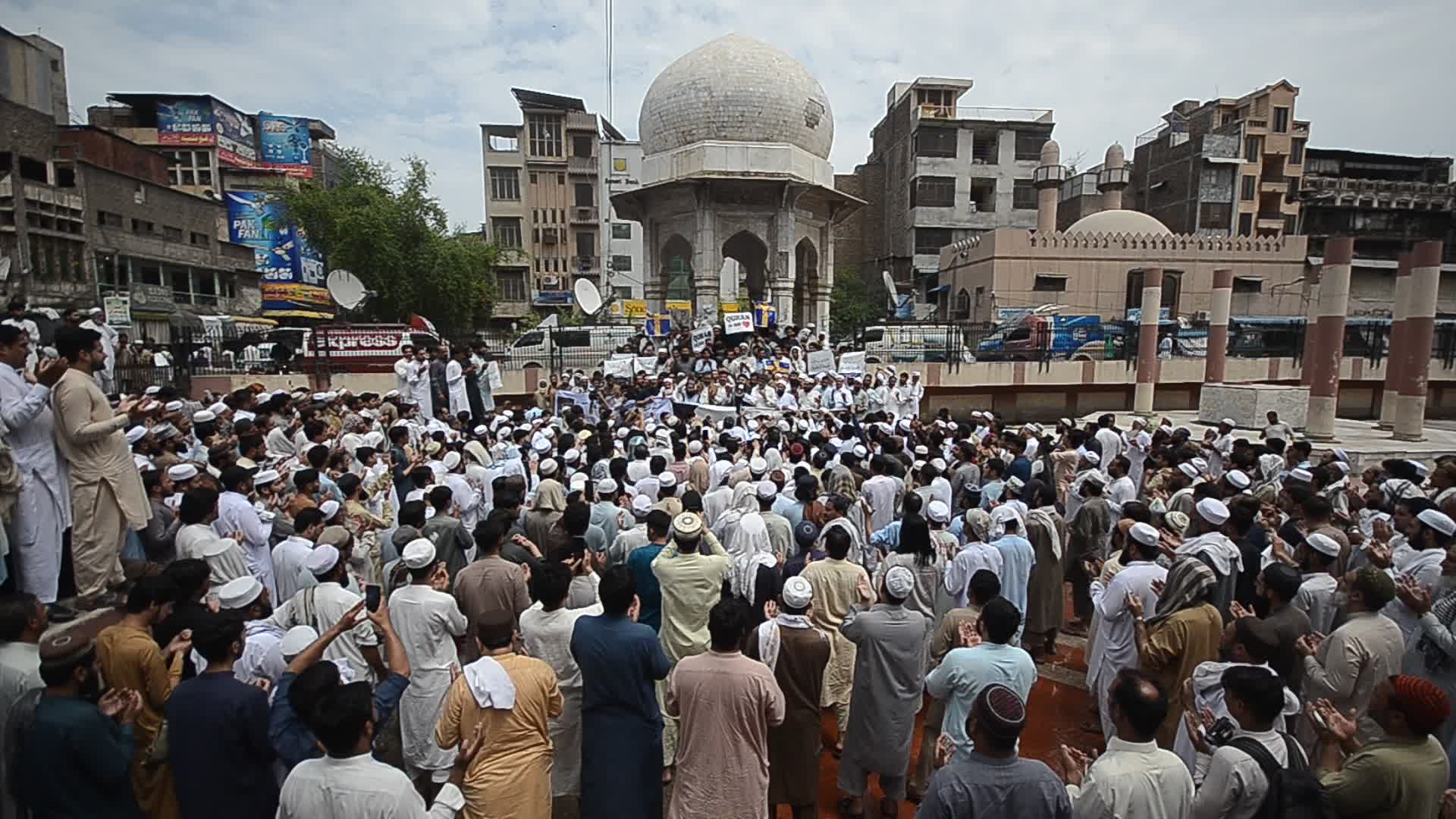 Nationwide protest in Pakistan against burning of Koran in Sweden
