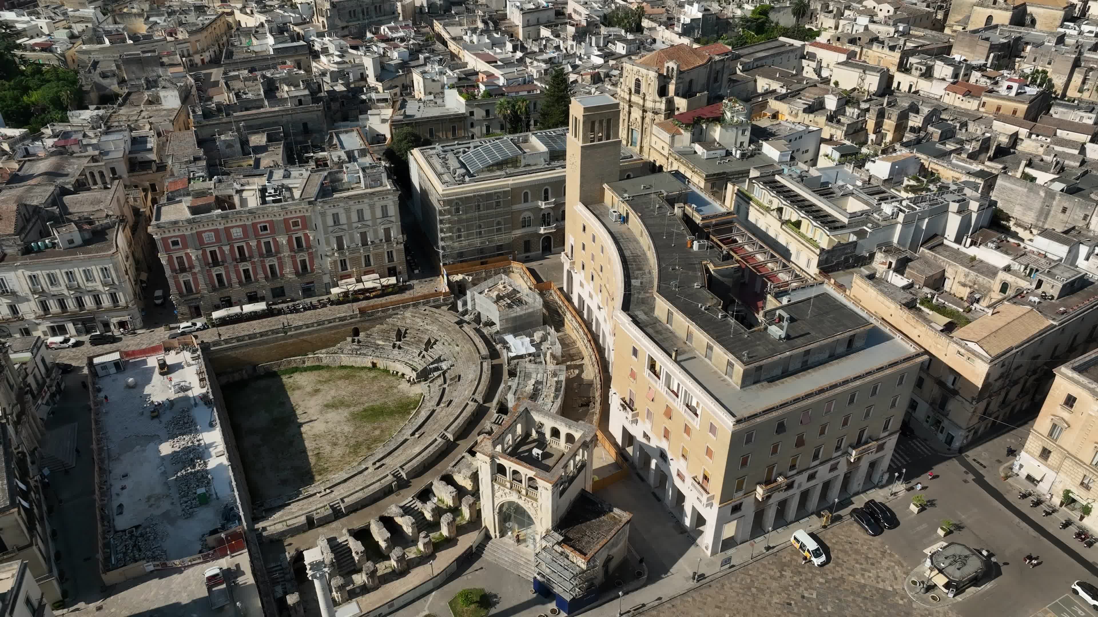 Drone View Of Lecce, Italy
