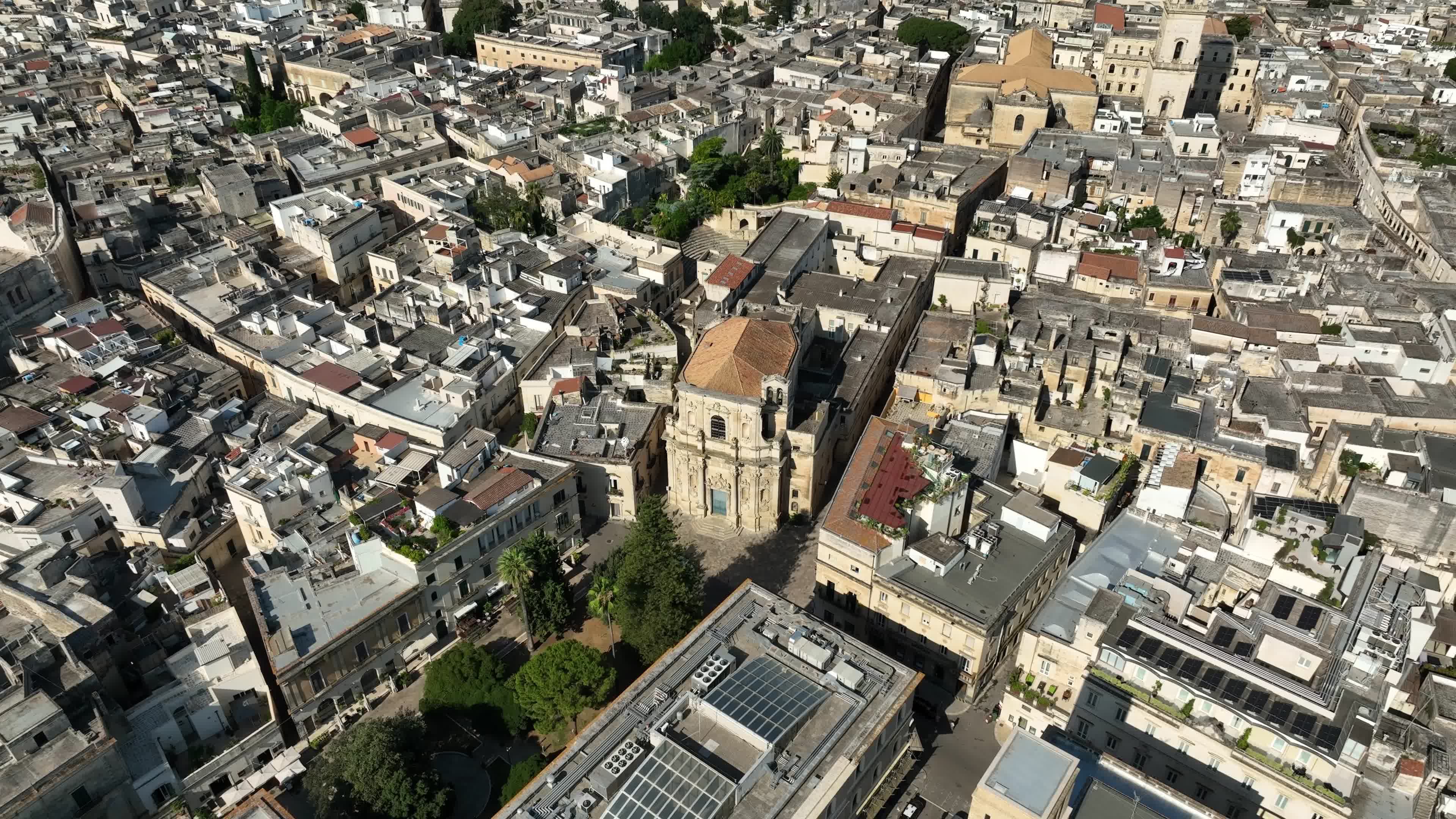 Drone View Of Lecce, Italy