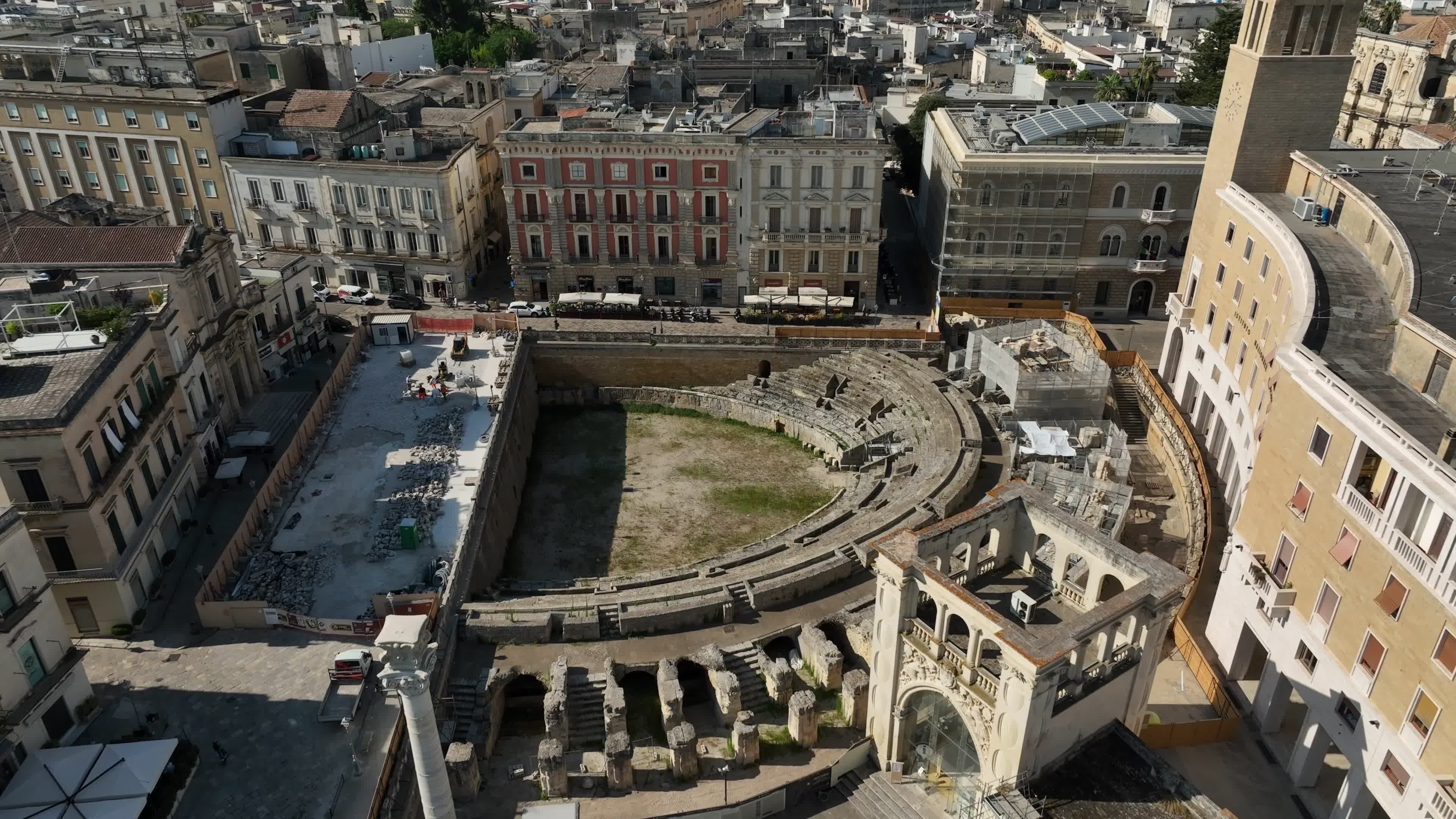 Drone View Of Lecce, Italy