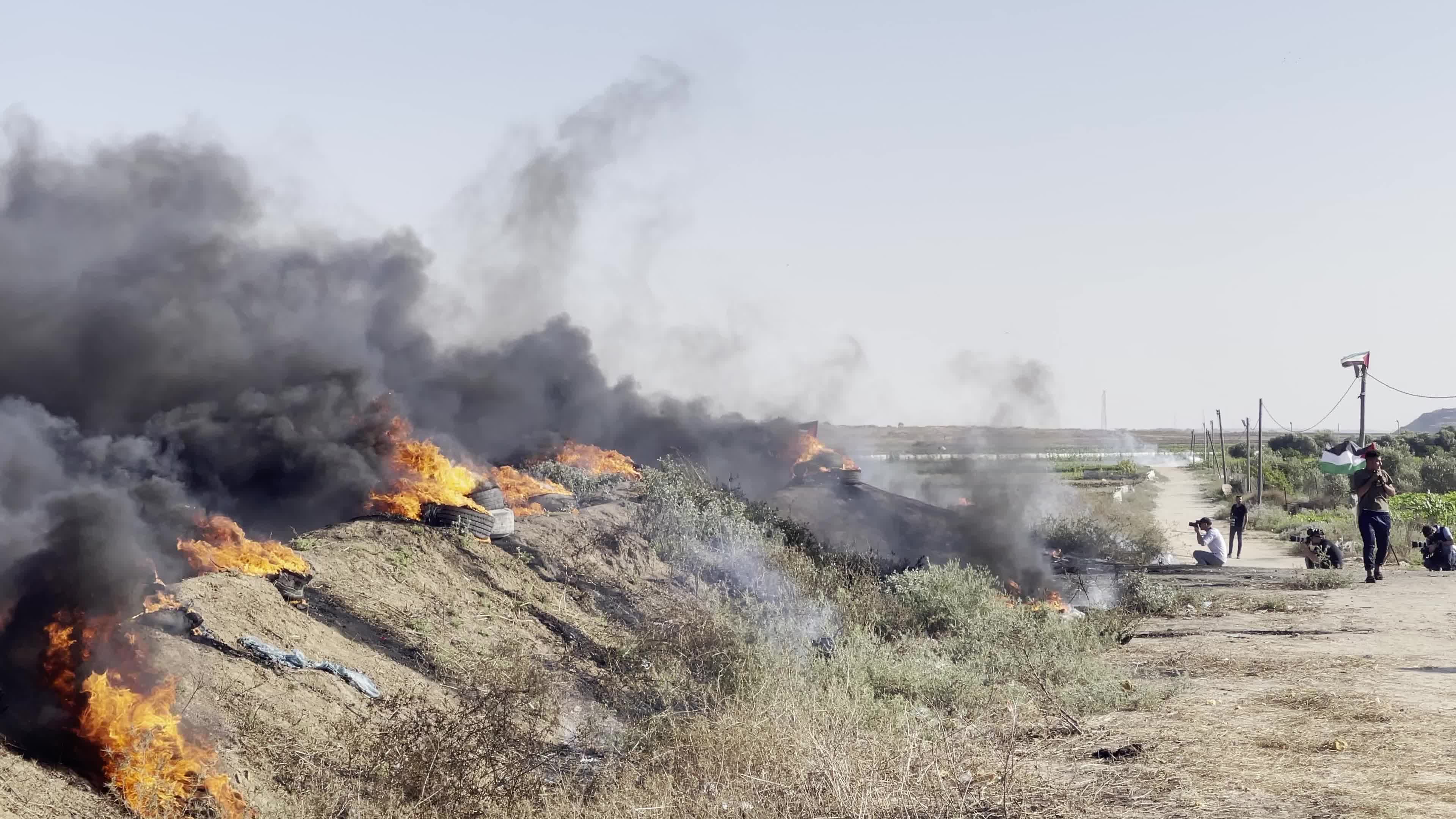 Protest Against Israeli Army Raid In Jenin