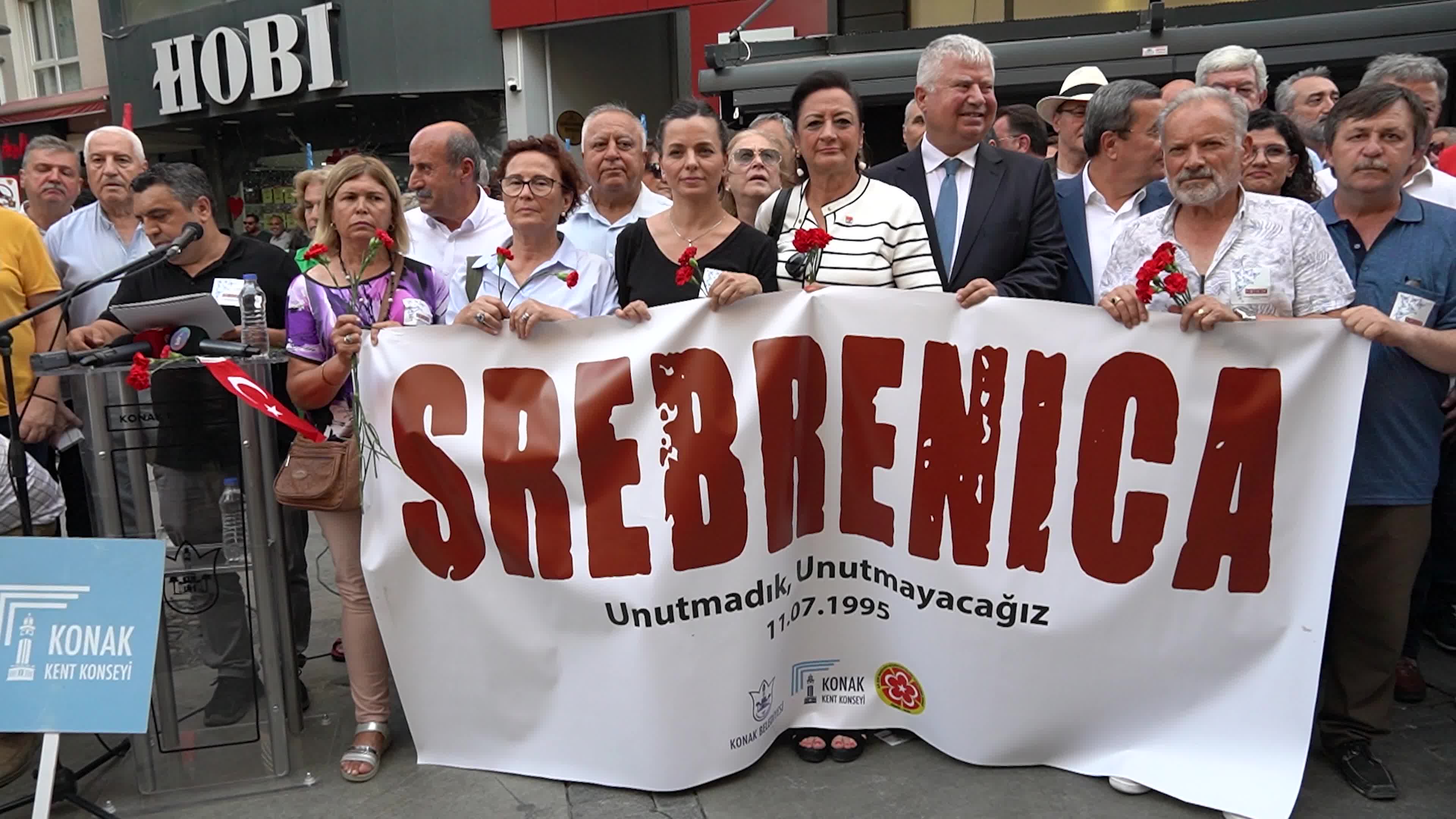 28th anniversary of the Srebrenica Genocide, Izmir, Turkey - 11 Jul 2023