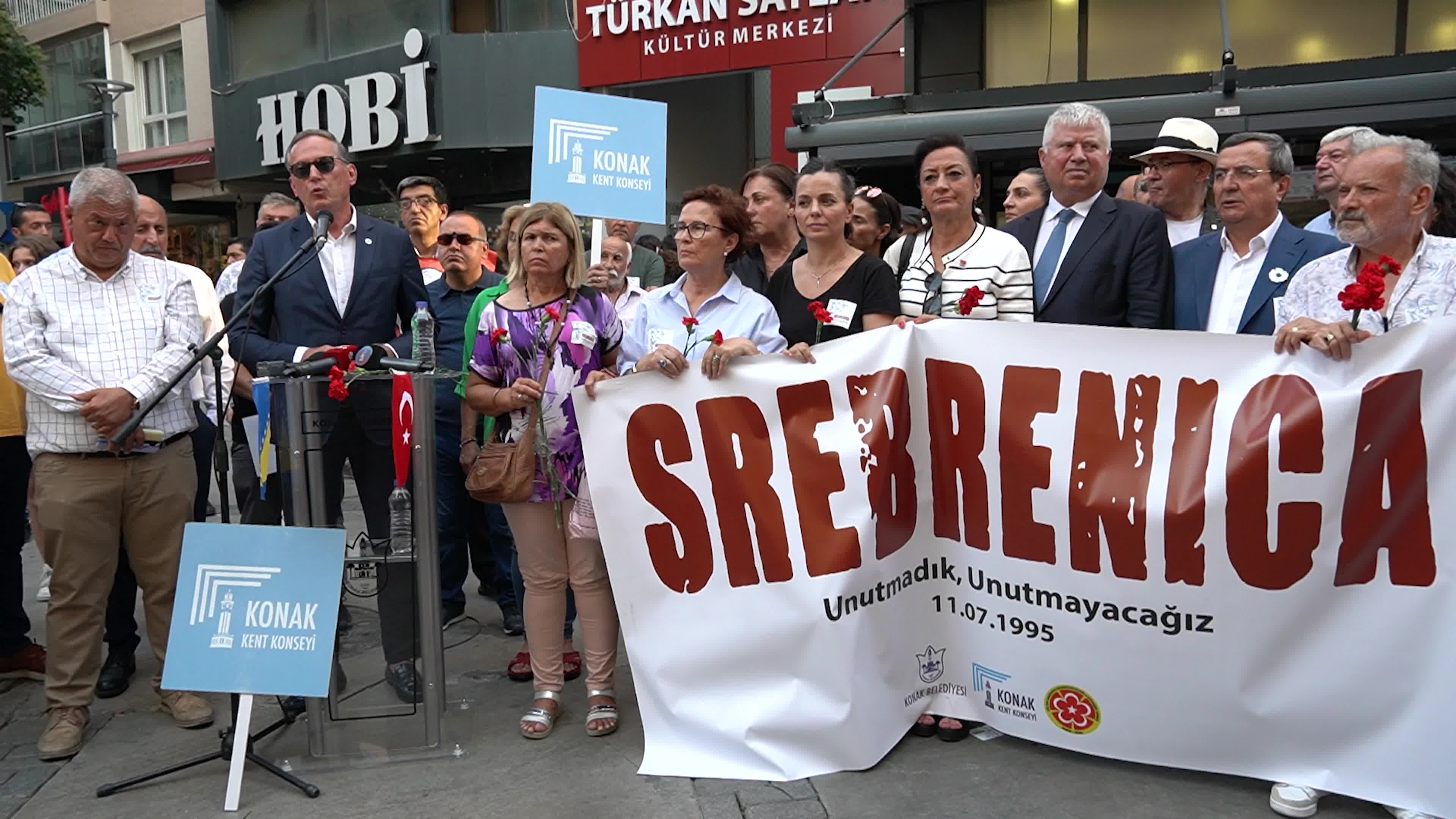 28th anniversary of the Srebrenica Genocide, Izmir, Turkey - 11 Jul 2023