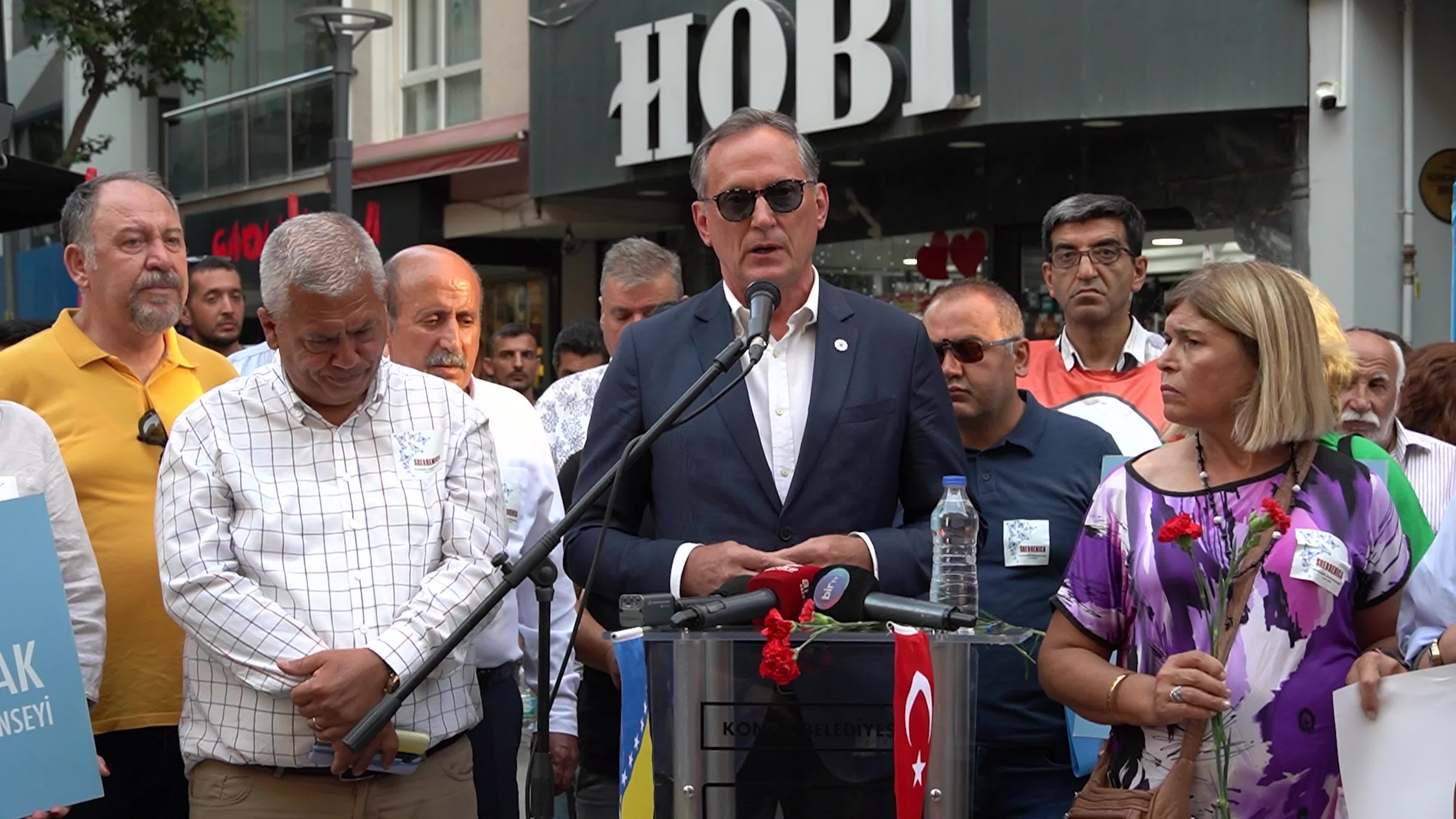 28th anniversary of the Srebrenica Genocide, Izmir, Turkey - 11 Jul 2023
