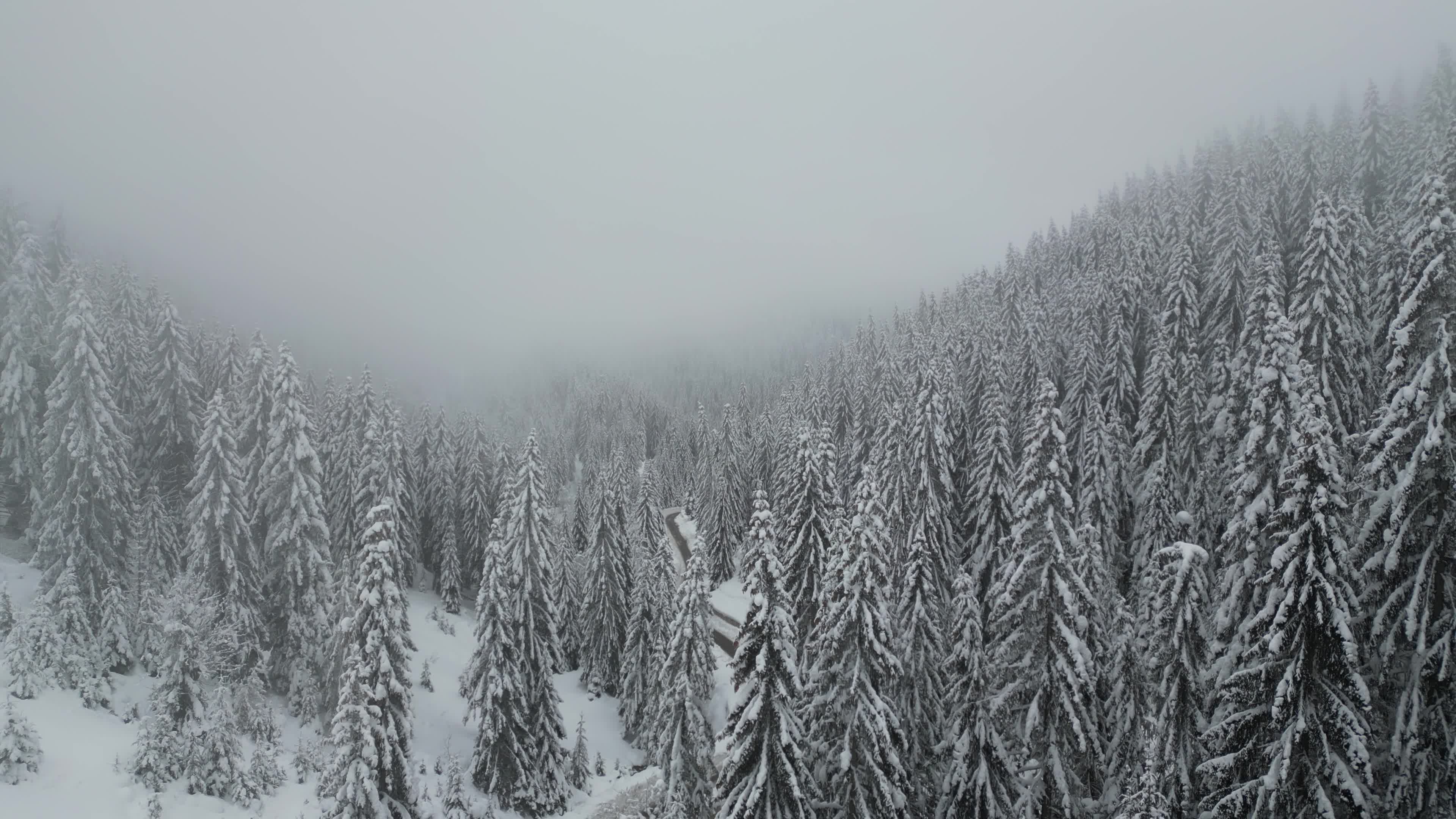 Drone videos of the mountains of Kosovo