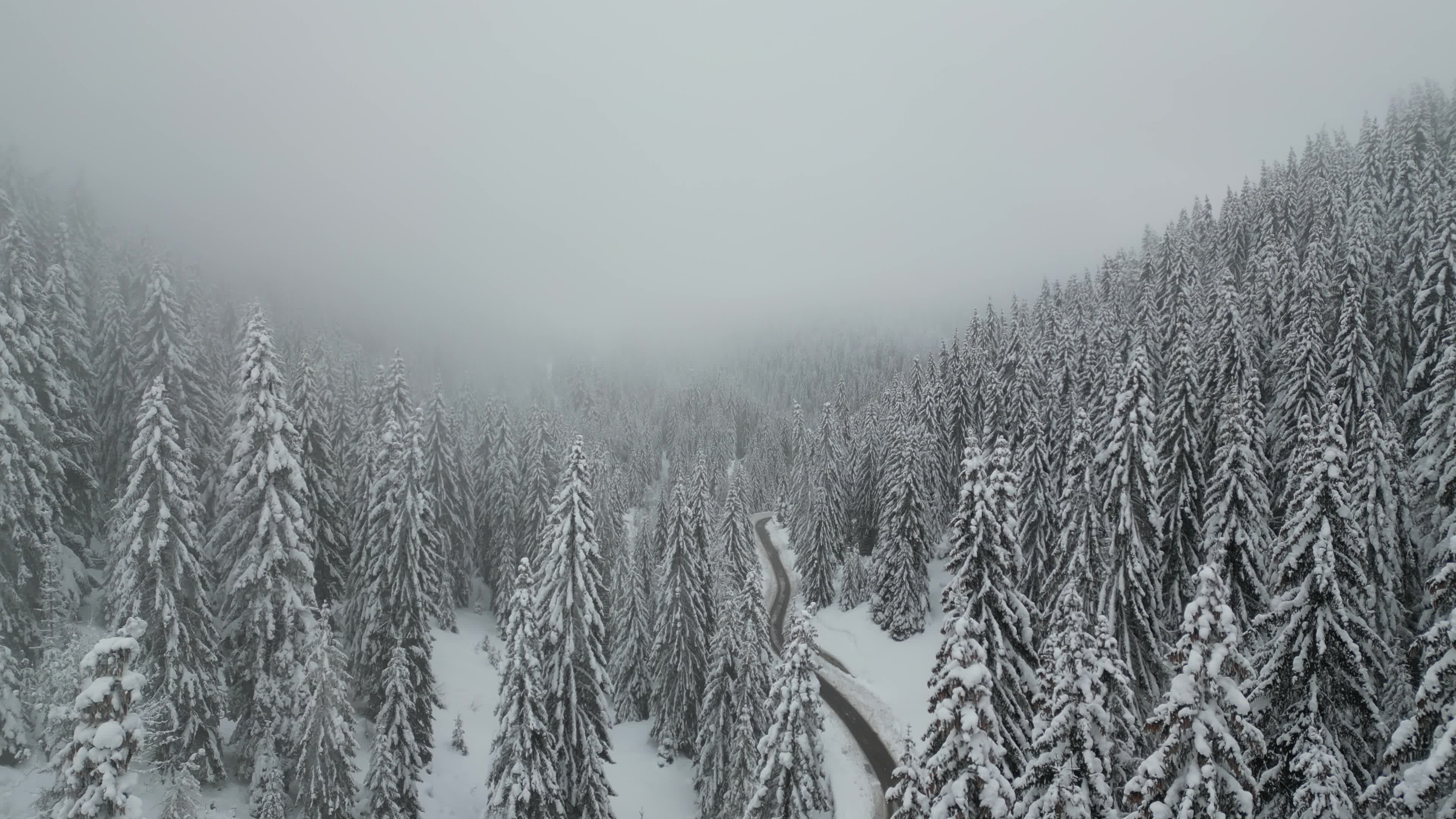 Drone videos of the mountains of Kosovo