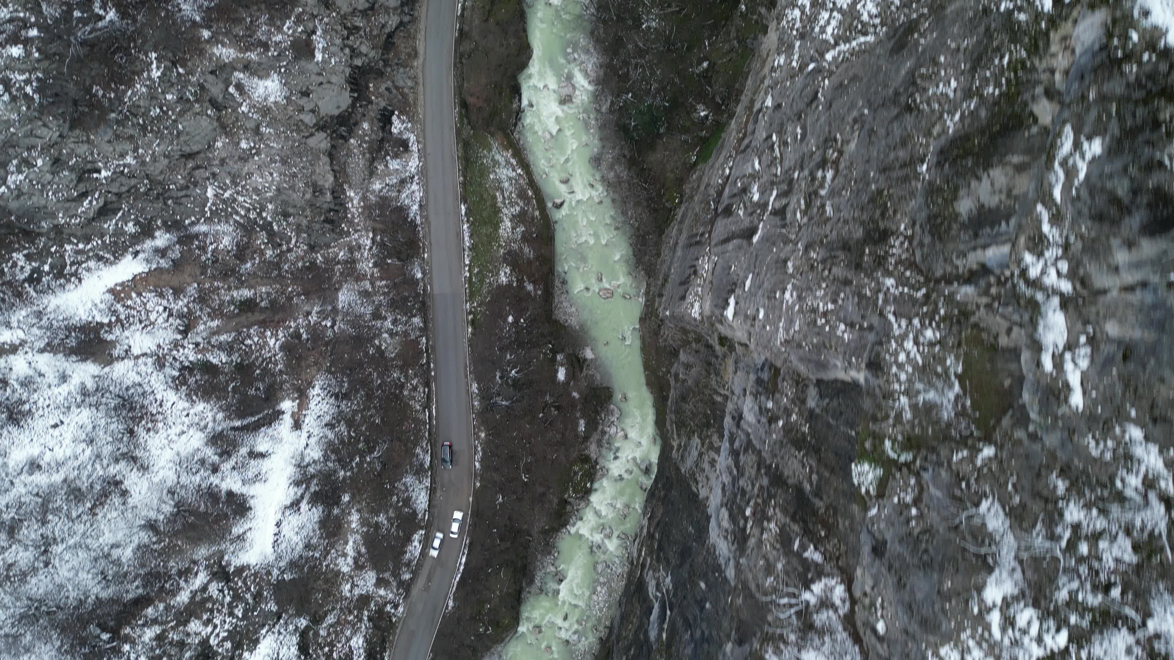 Drone videos of the mountains of Kosovo