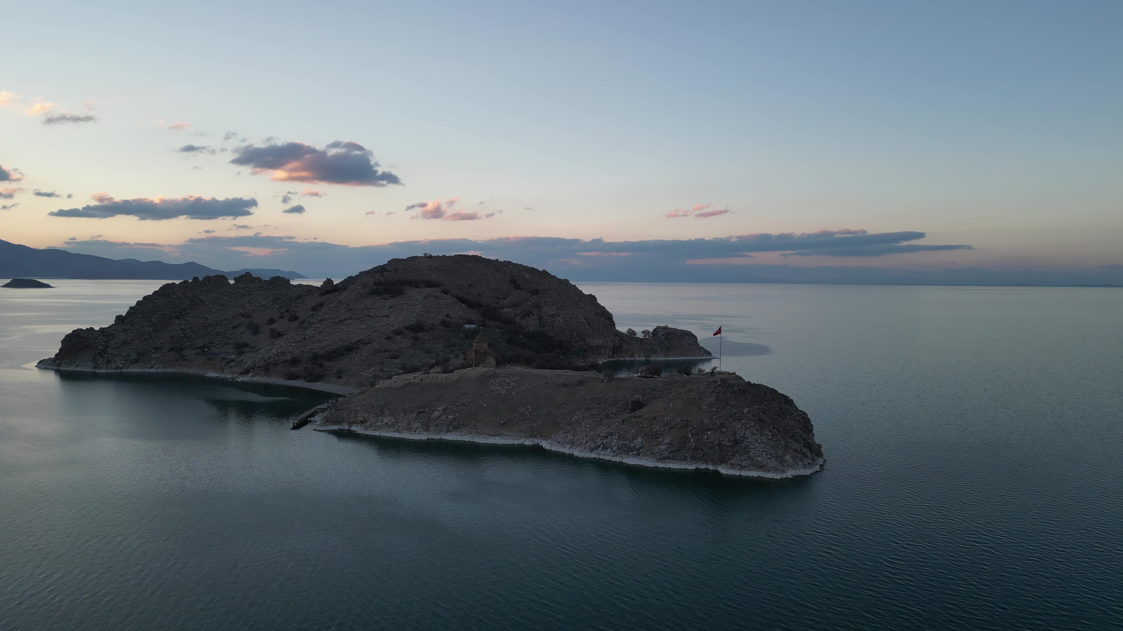 Drone videos of Van Lake in Turkey