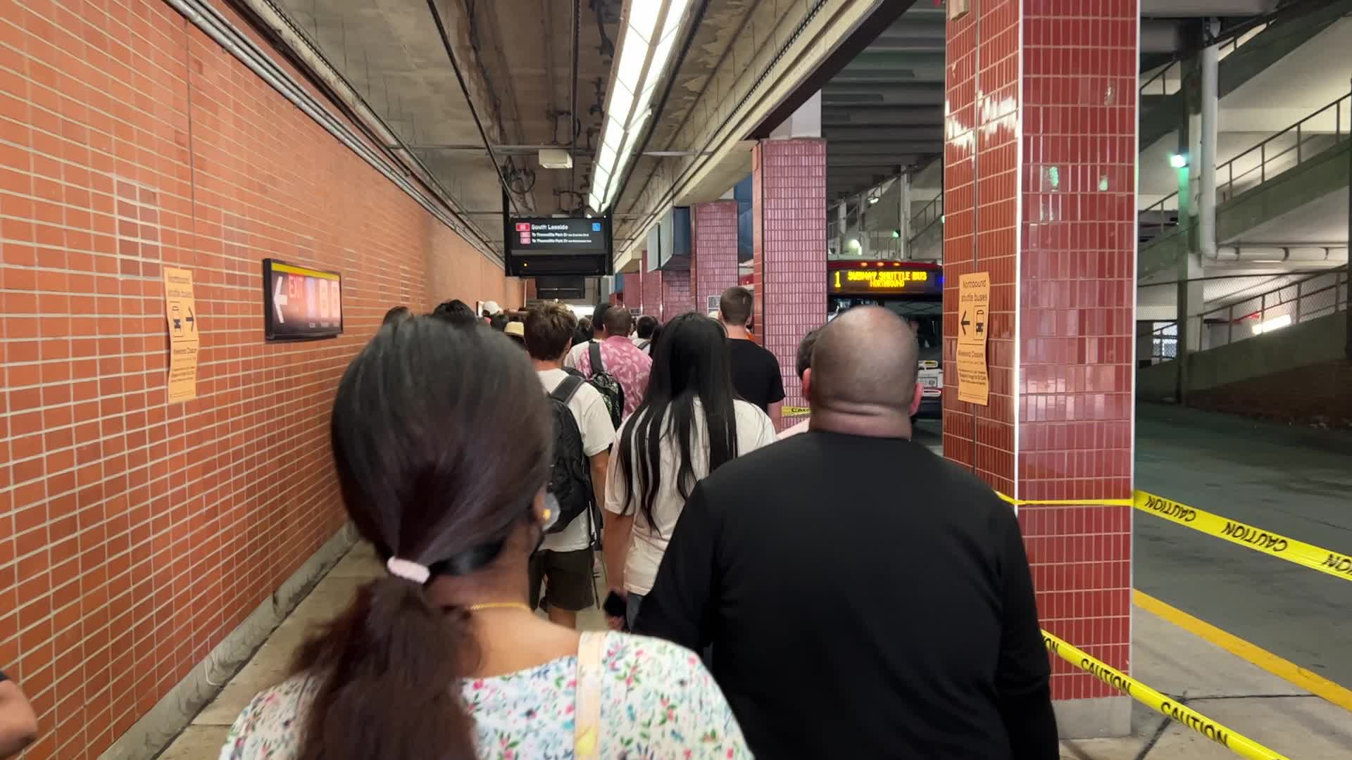 Subway work leads to chaos in Toronto