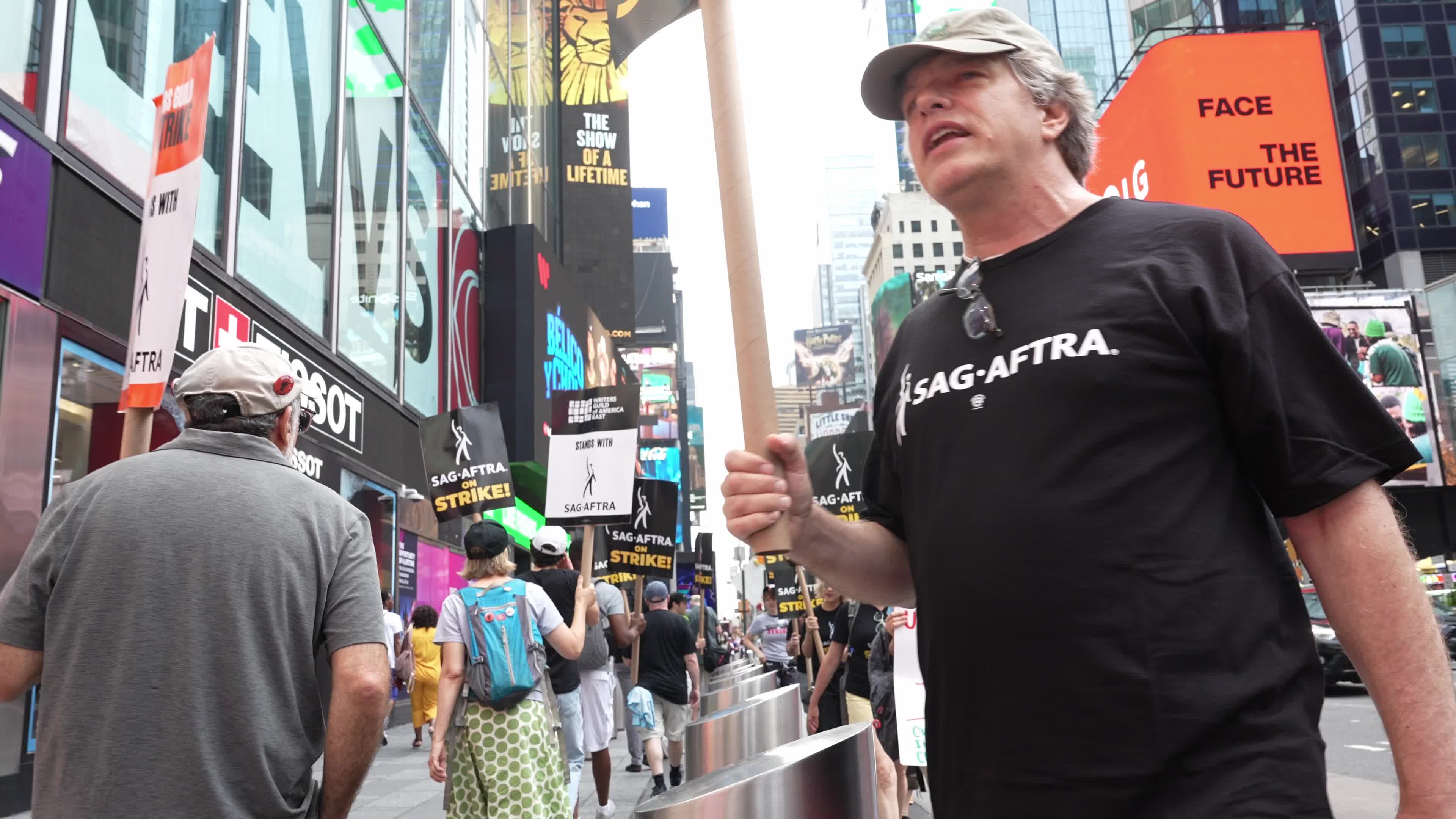 SAG-AFTRA Actors Union Strike Continues In New York