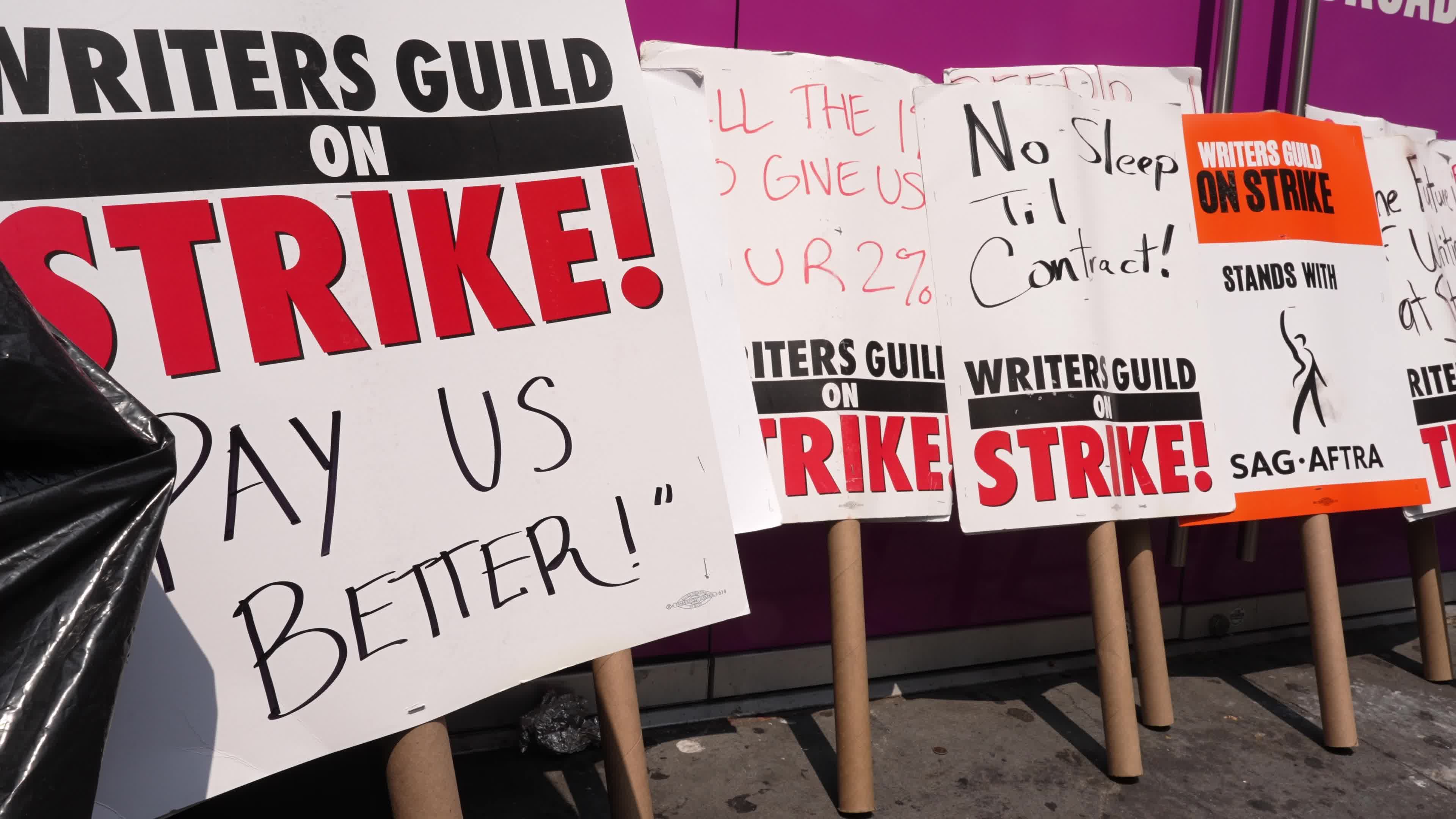 SAG-AFTRA Actors Union Strike Continues In New York