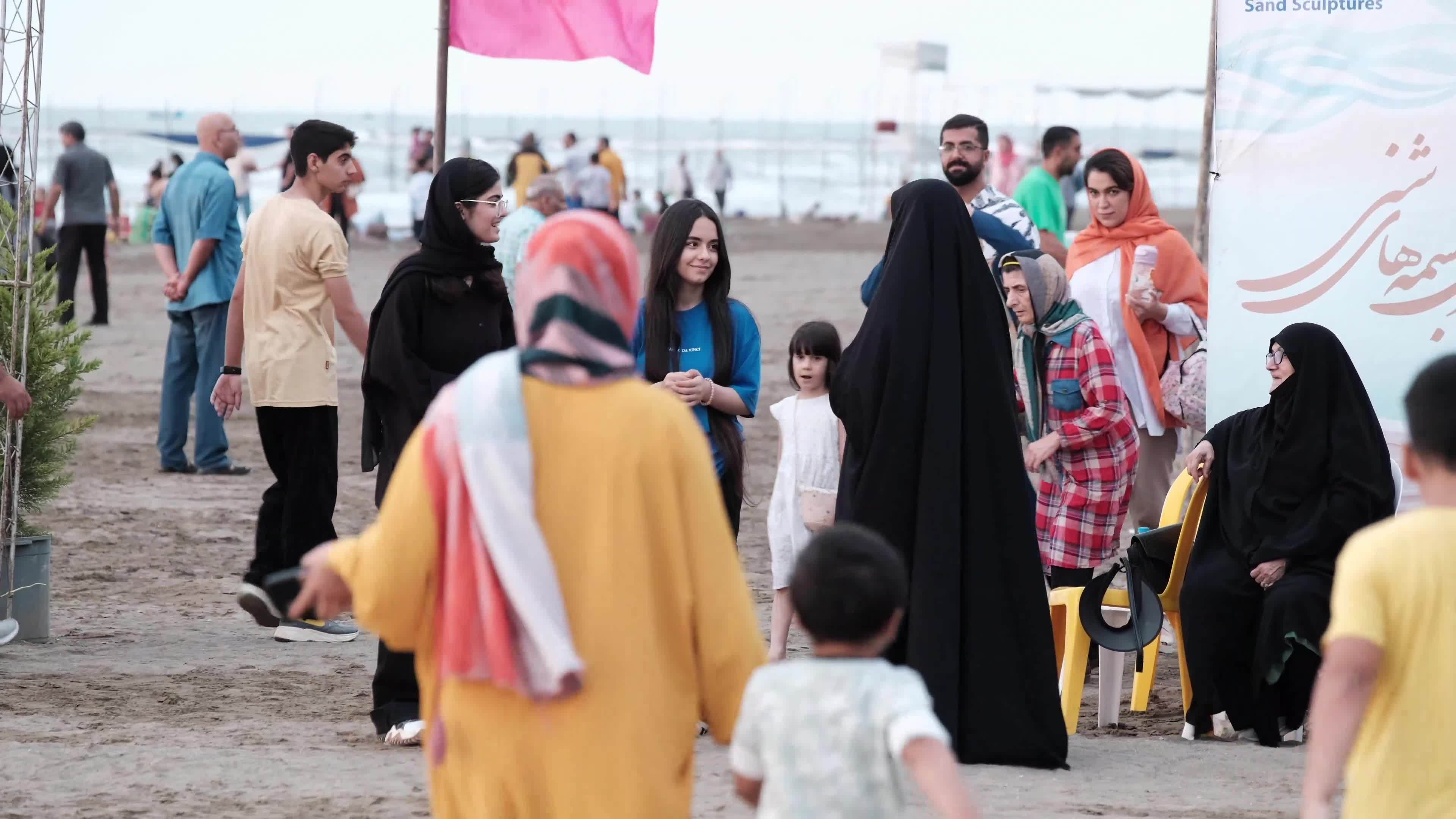Iran, Hijab and daily life on the southern coast of the Caspian Sea 