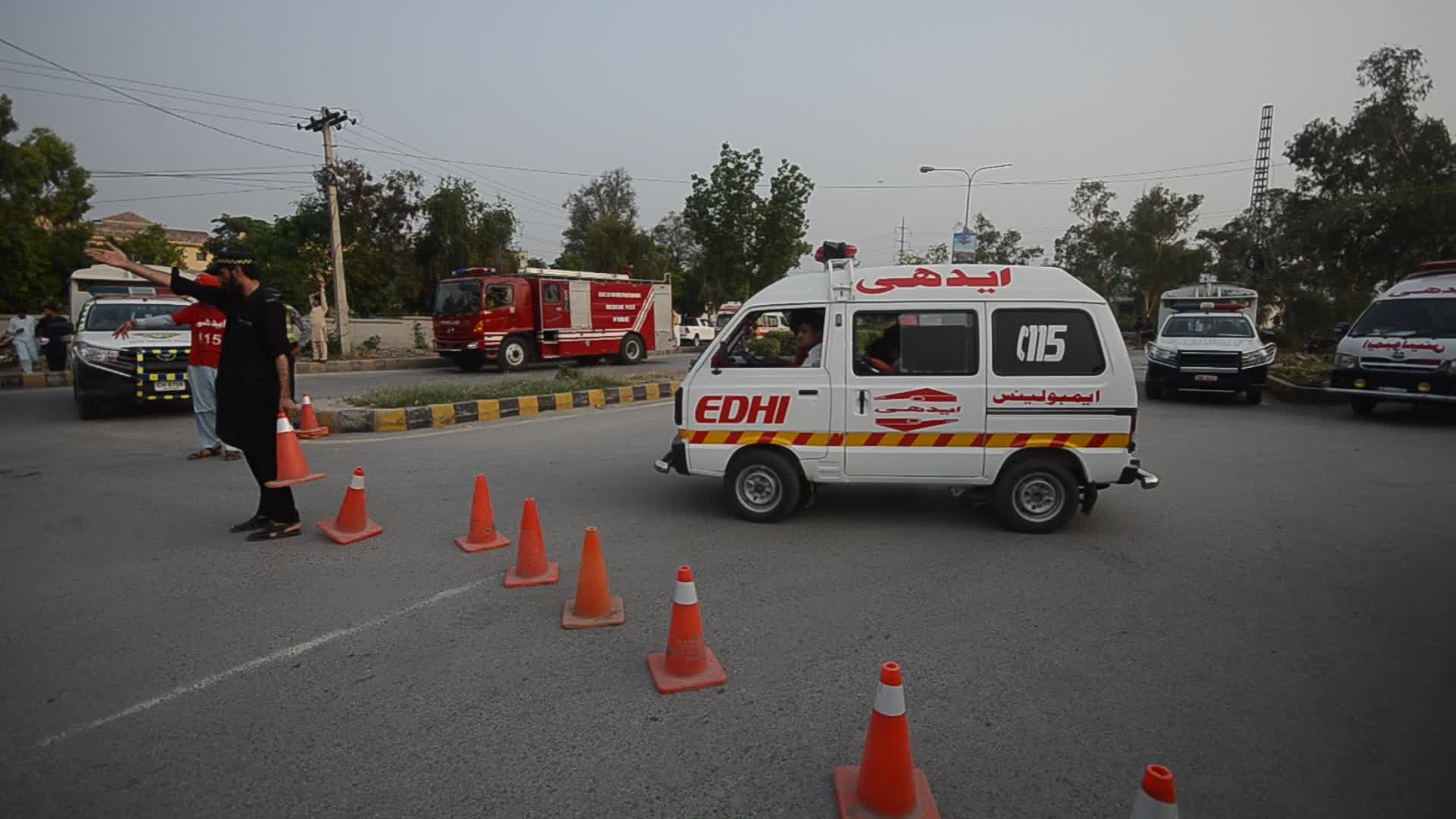 Blast targets paramilitary FC convoy in Peshawar
