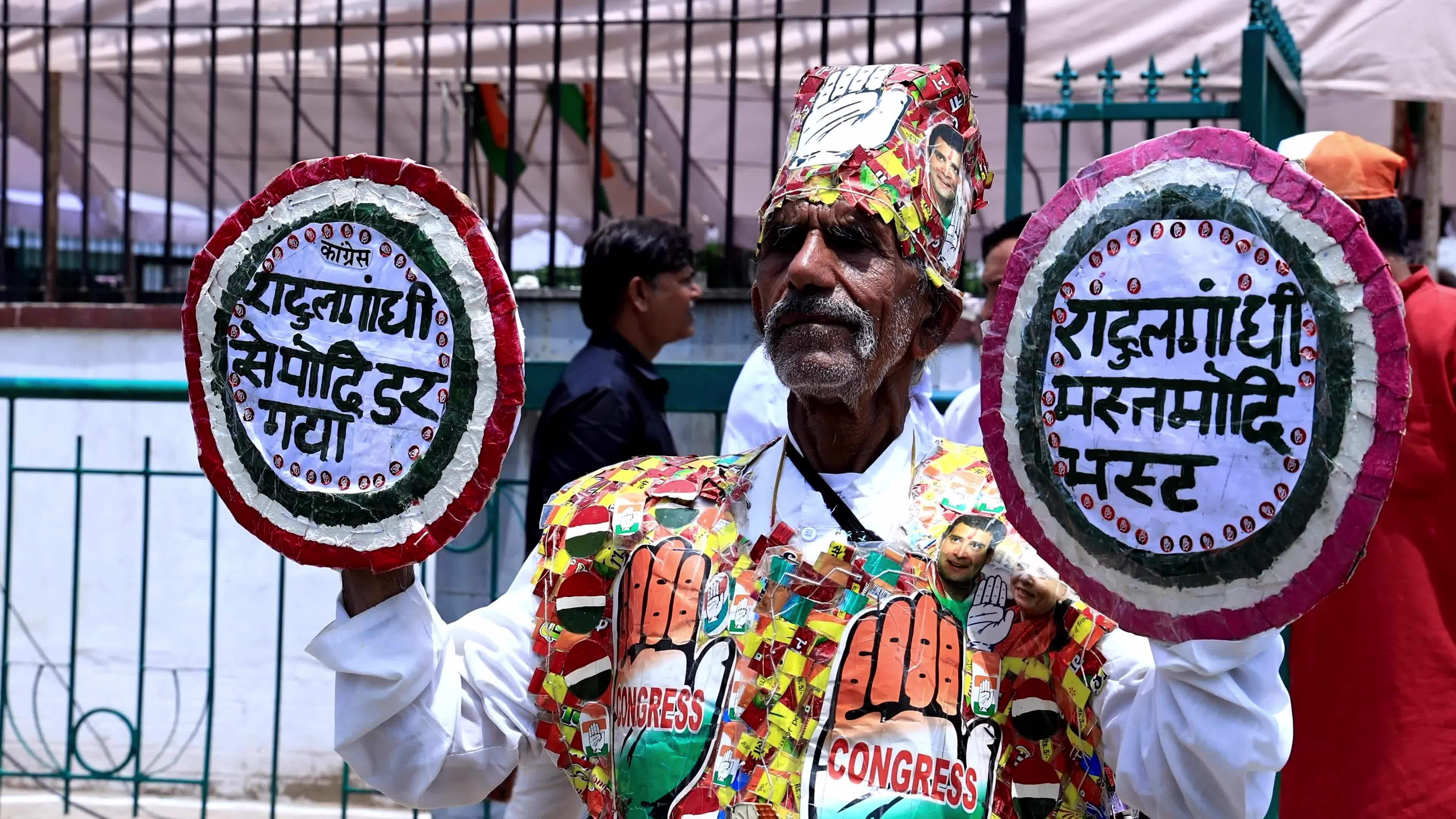 Congress 'Maun Satyagraha' in Rajasthan