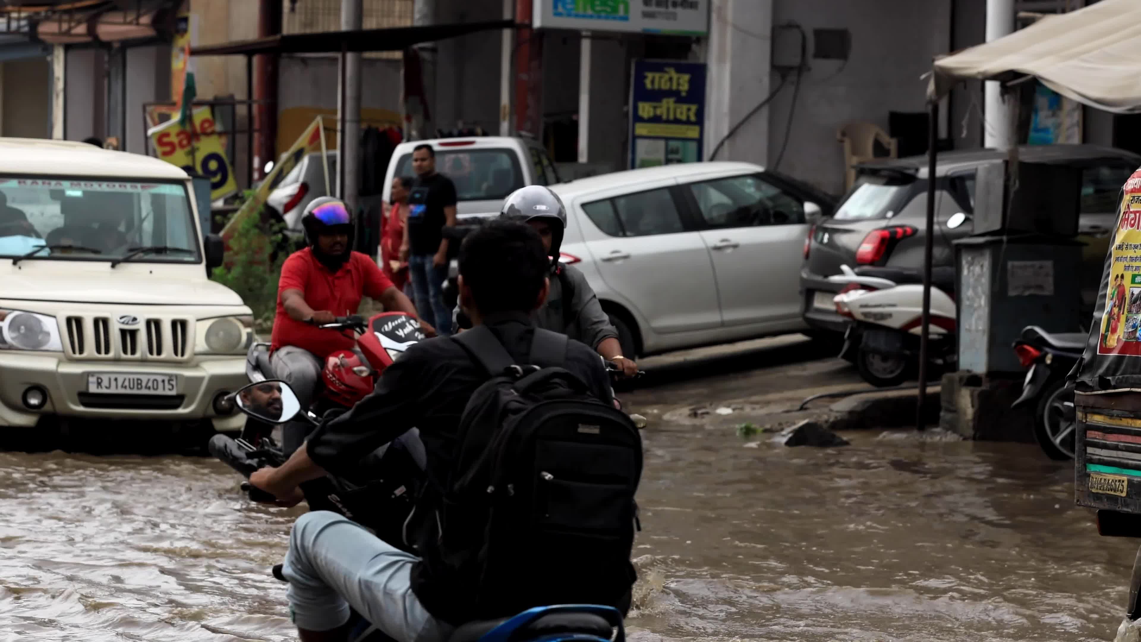 Waterlogging After Rain In Jaipur