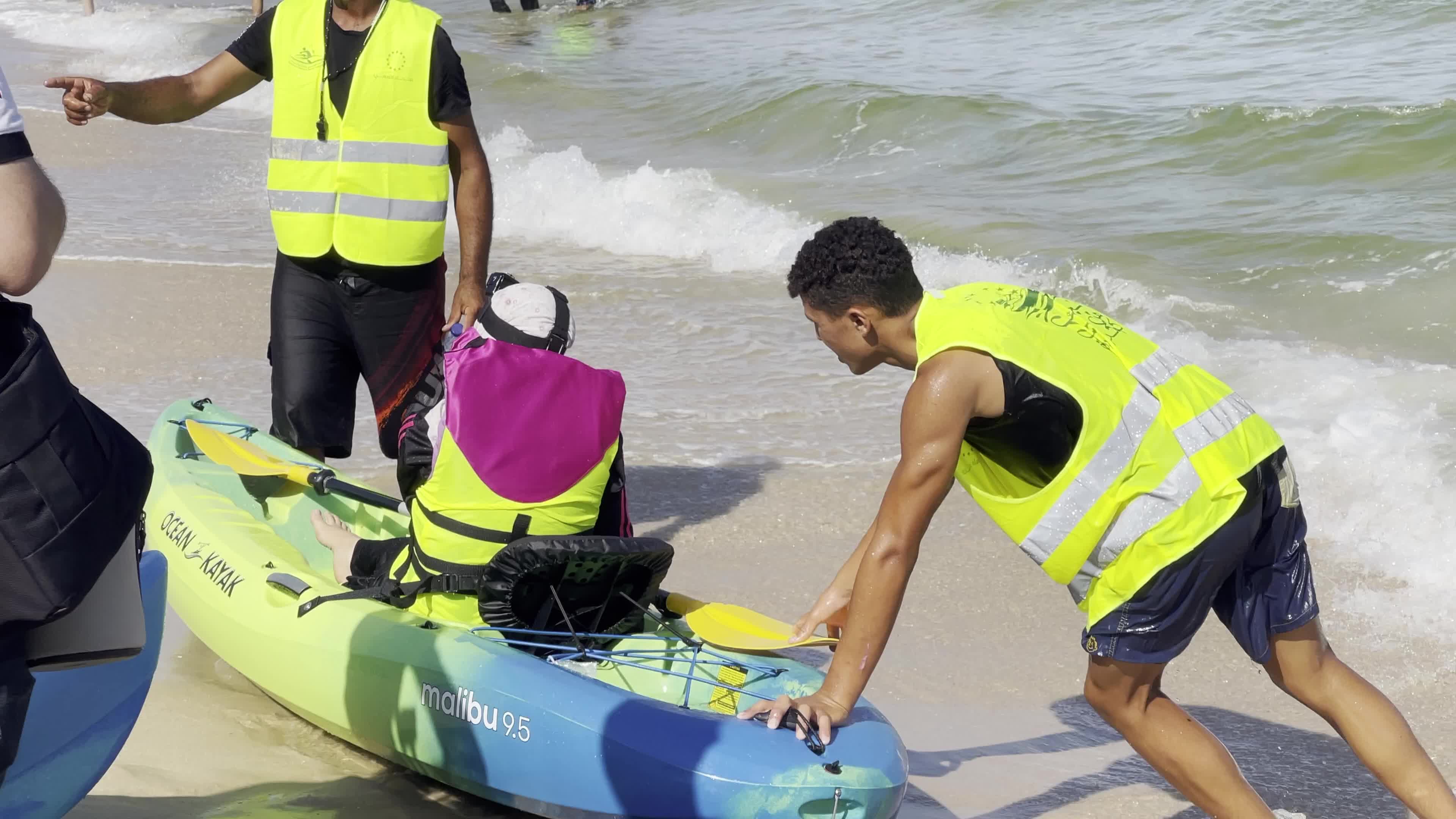 Water Sports In Gaza, Palestine