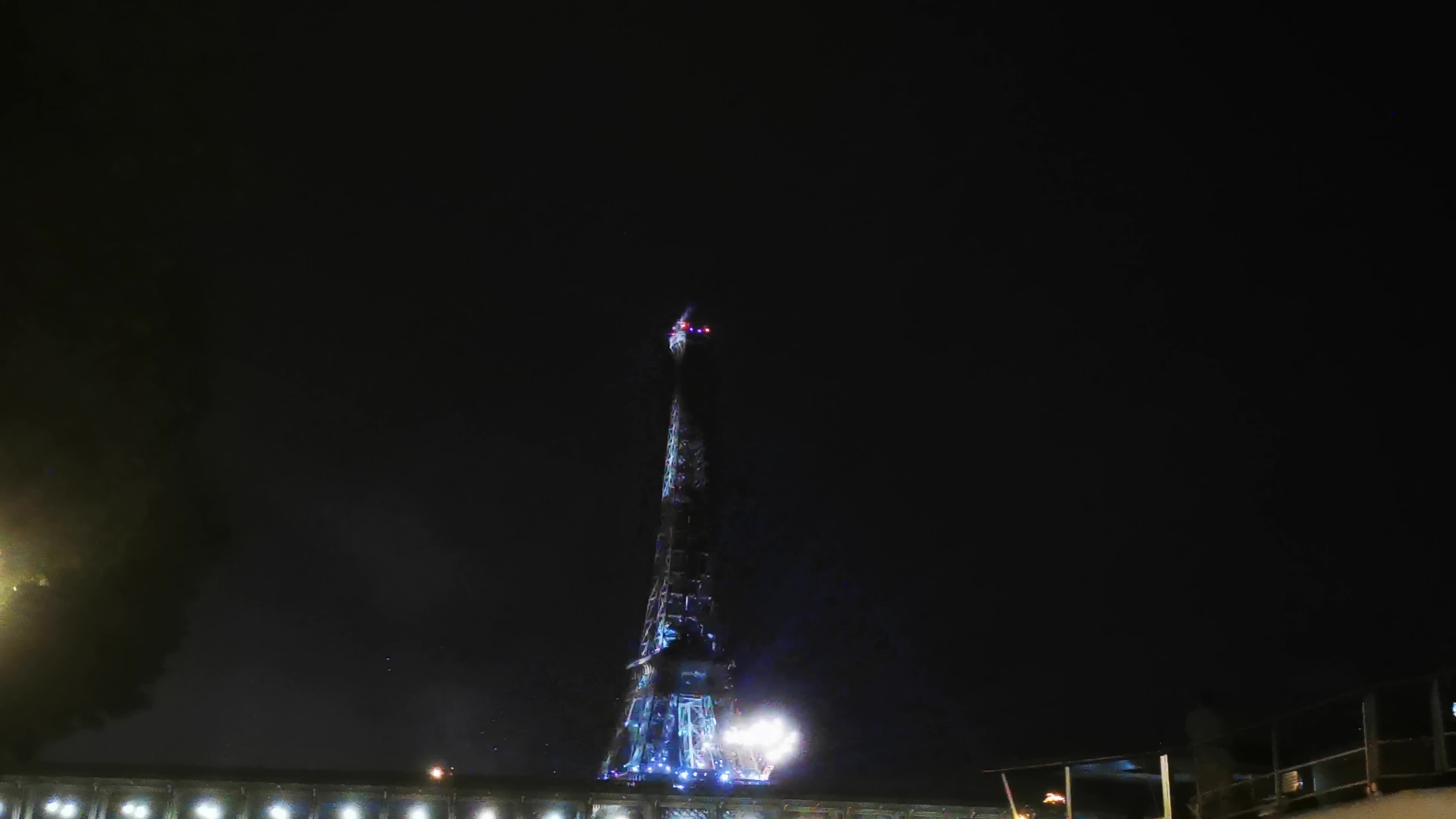 Fireworks For The Annual Bastille Day