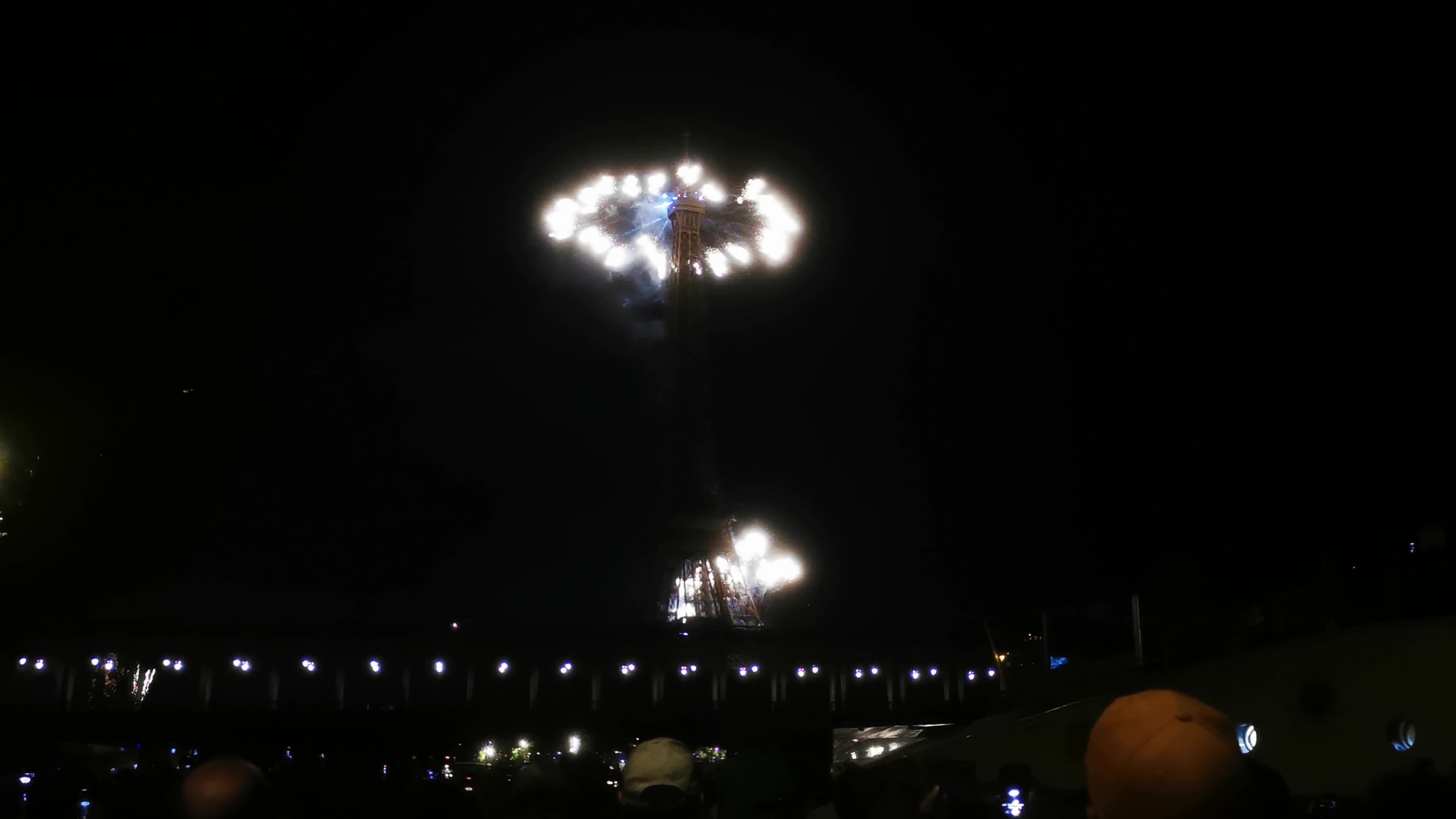 Fireworks For The Annual Bastille Day