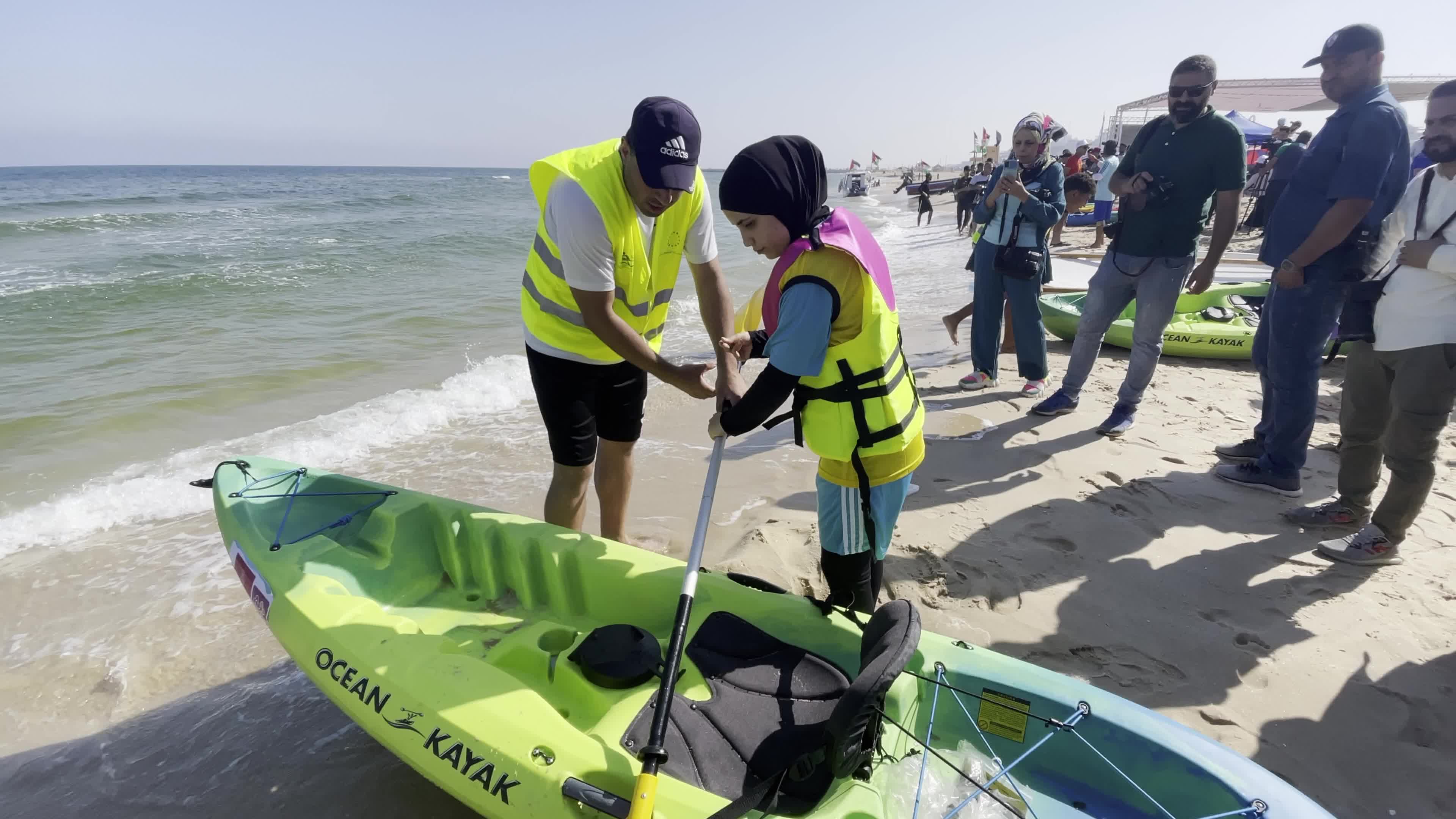 Water Sports In Gaza, Palestine