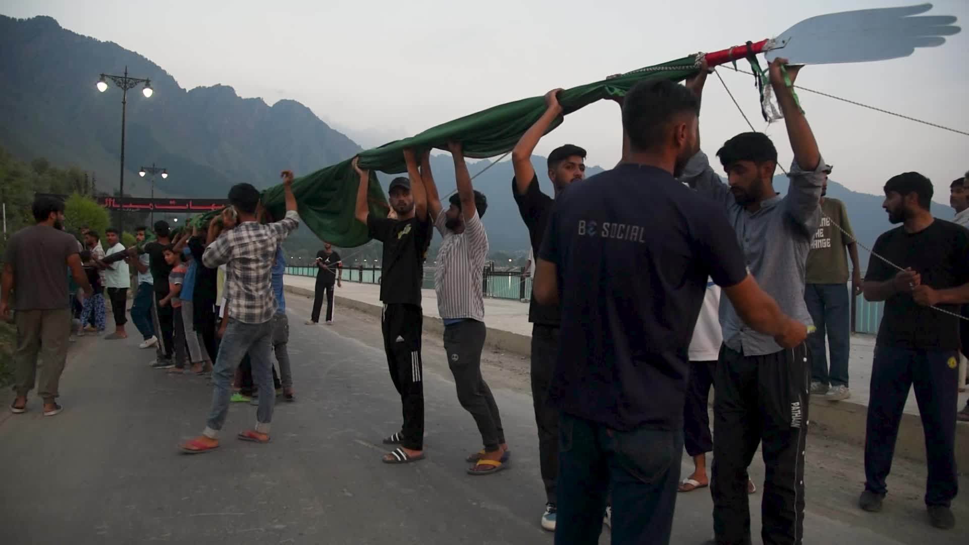 Muharram Preparations in Kashmir, India