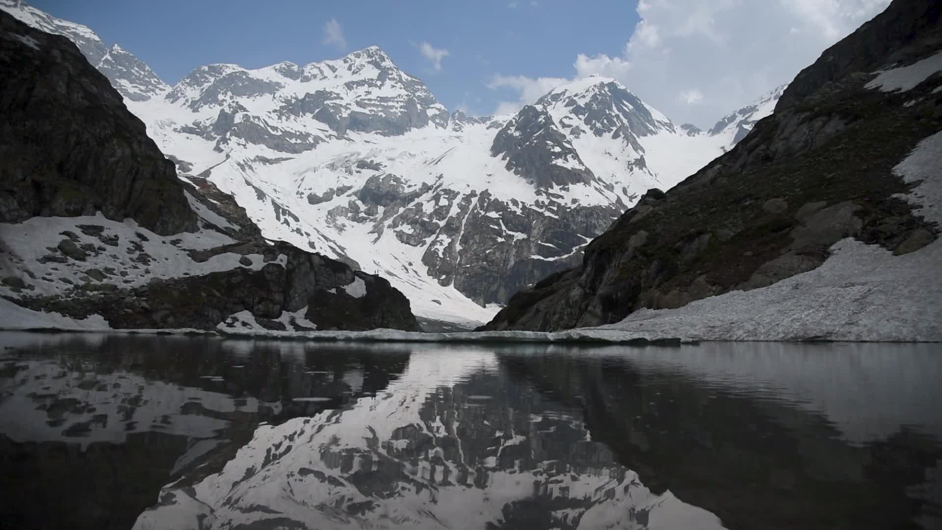 Tulian Lake in Pahalgam, Kashmir.