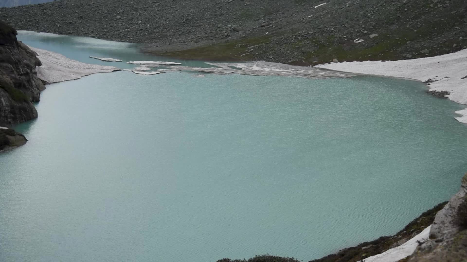 Tulian Lake in Pahalgam, Kashmir.