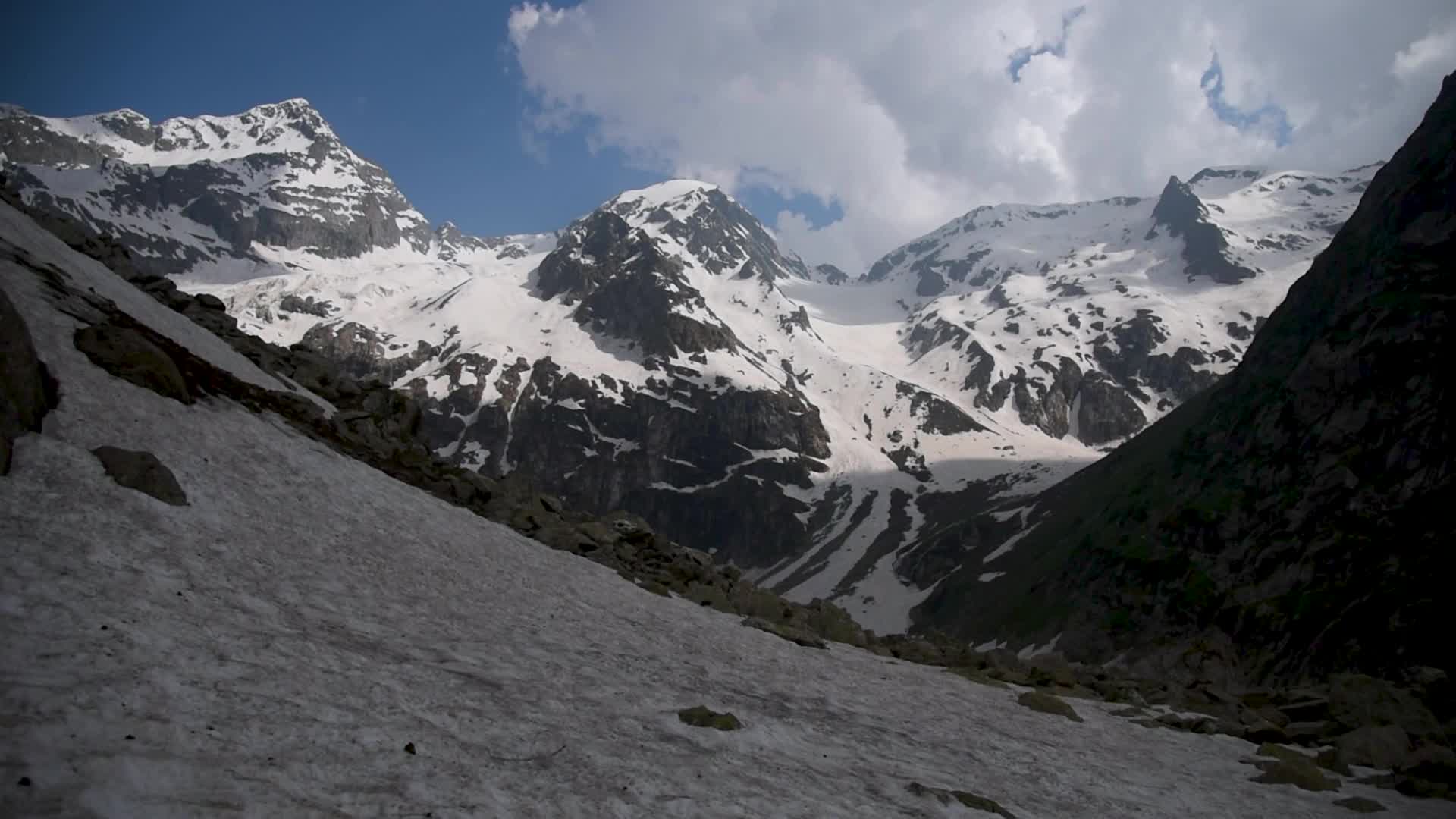 Tulian Lake in Pahalgam, Kashmir.