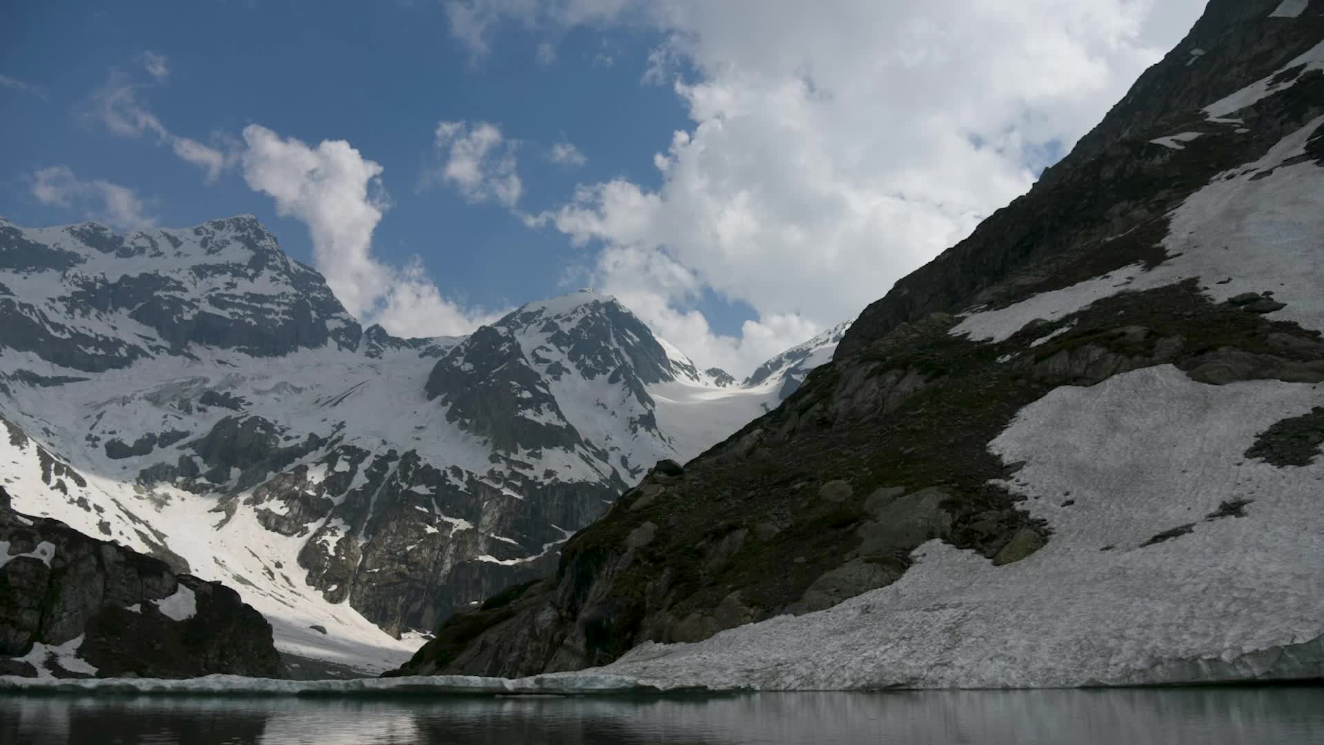 Tulian Lake in Pahalgam, Kashmir.