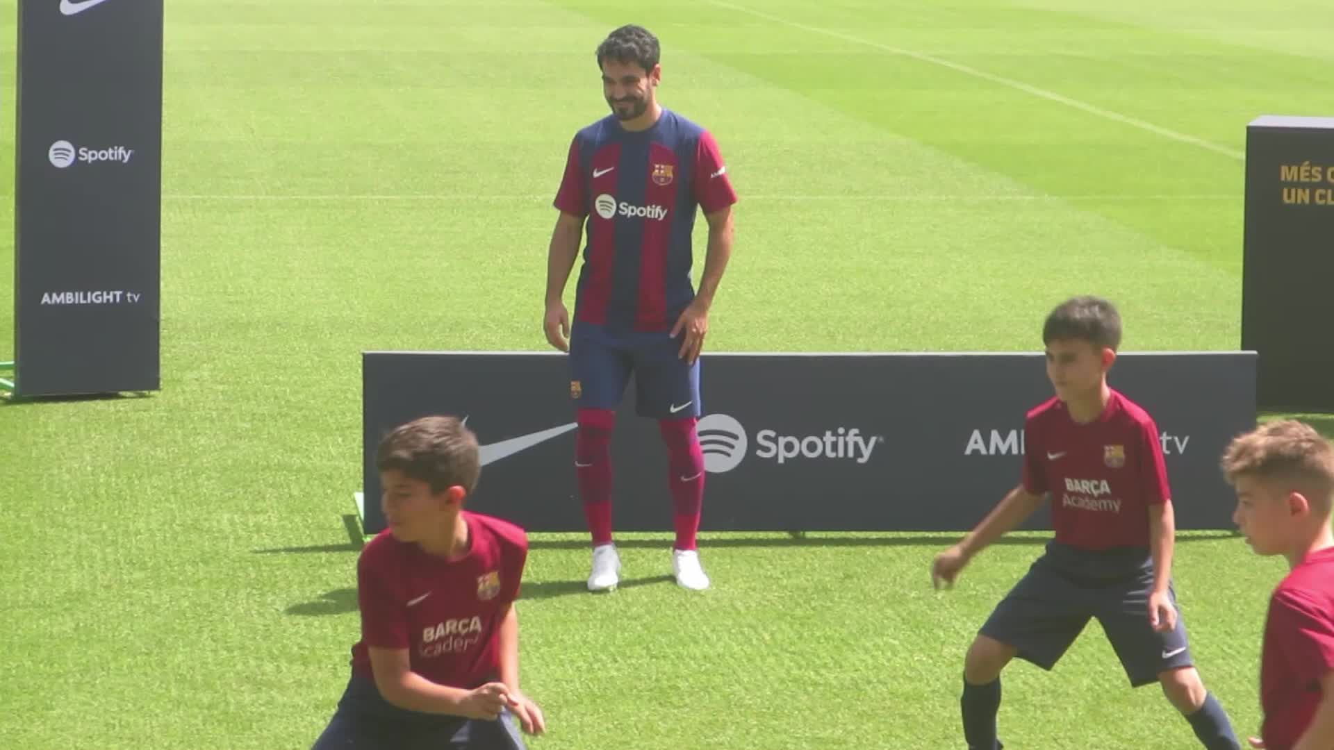 Presentation of Ilkay Gundogan as a new FC Barcelona player