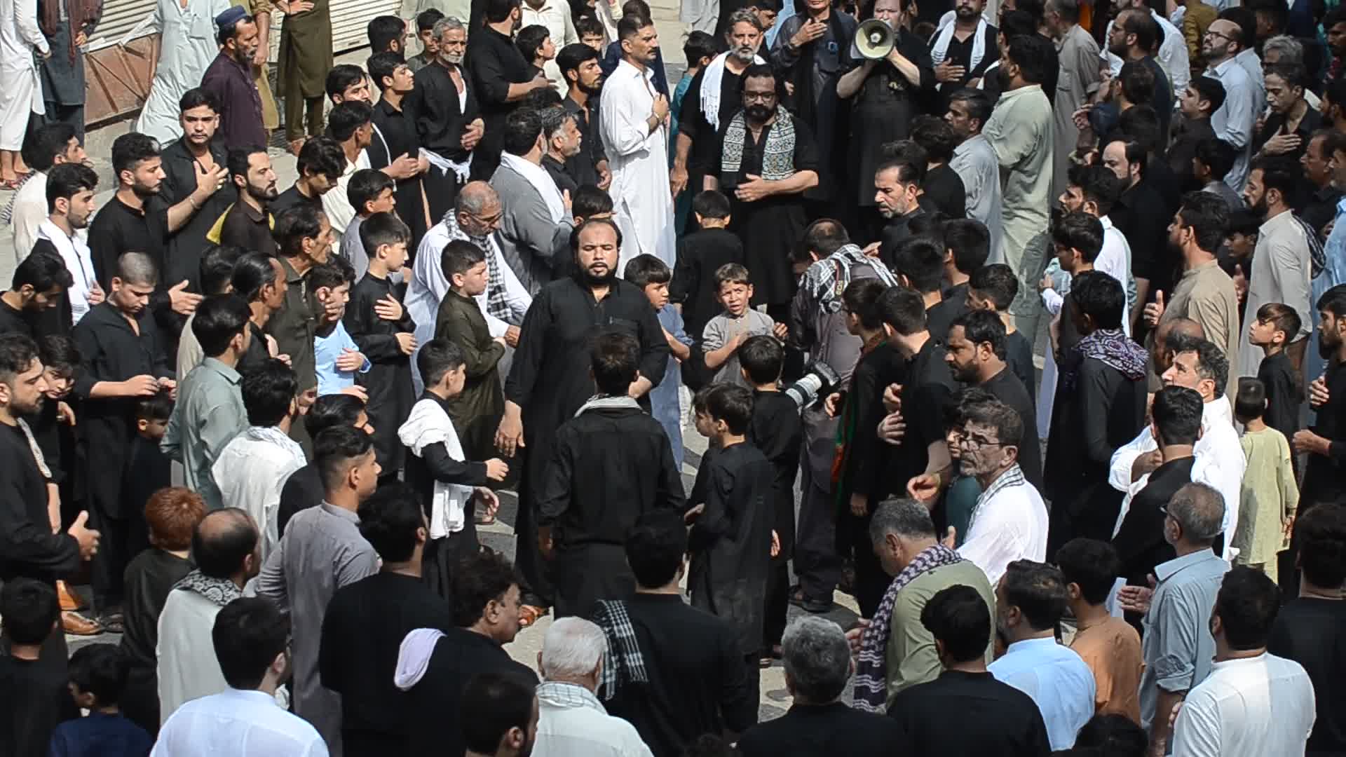 Muharram 2023 procession in Peshawar

