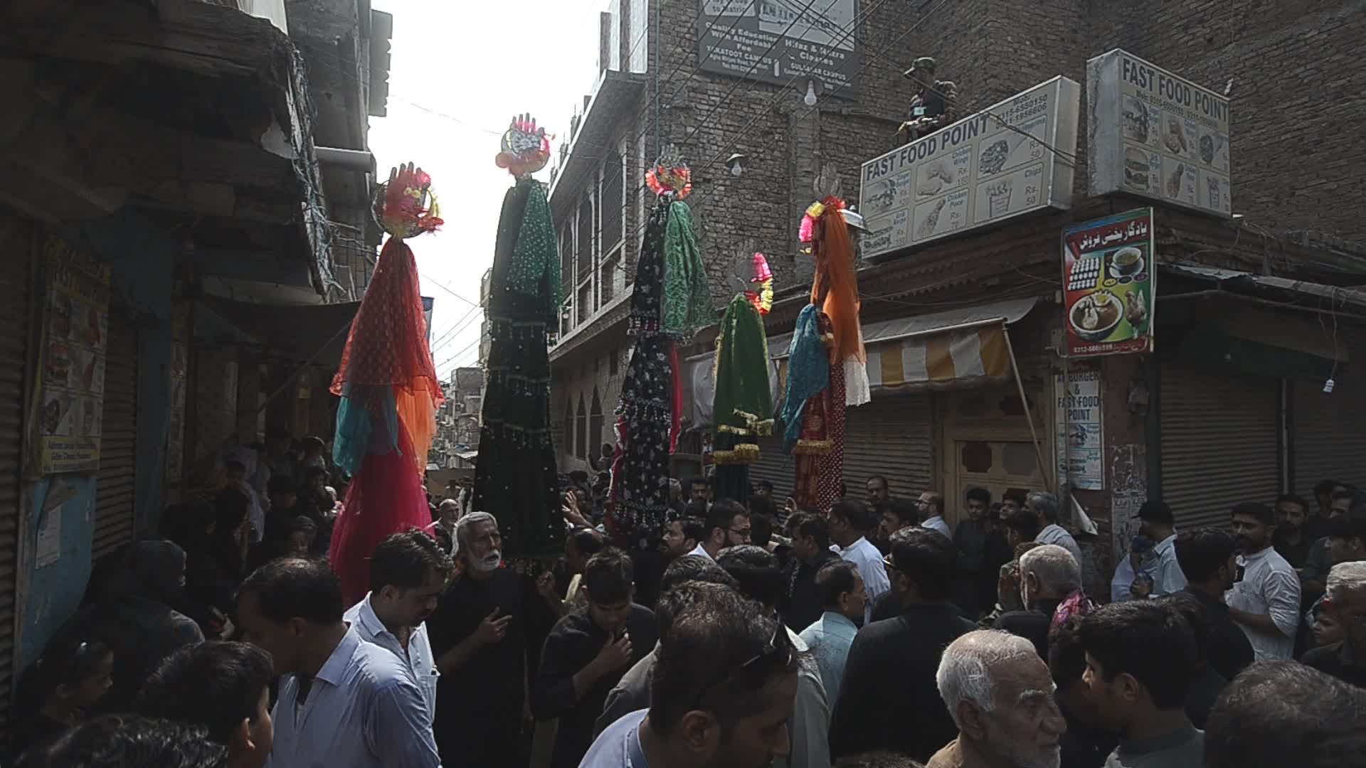 Muharram 2023 procession in Peshawar
