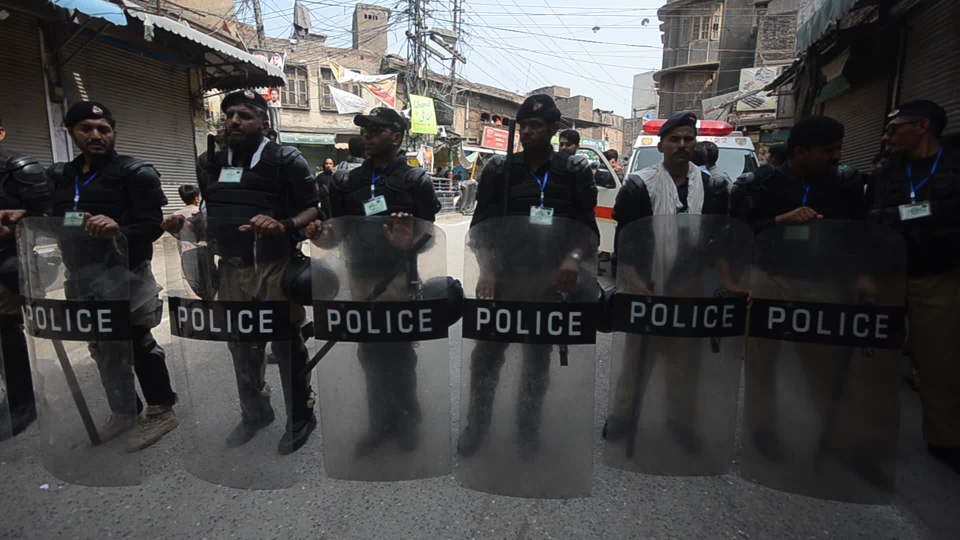 Muharram 2023 procession in Peshawar
