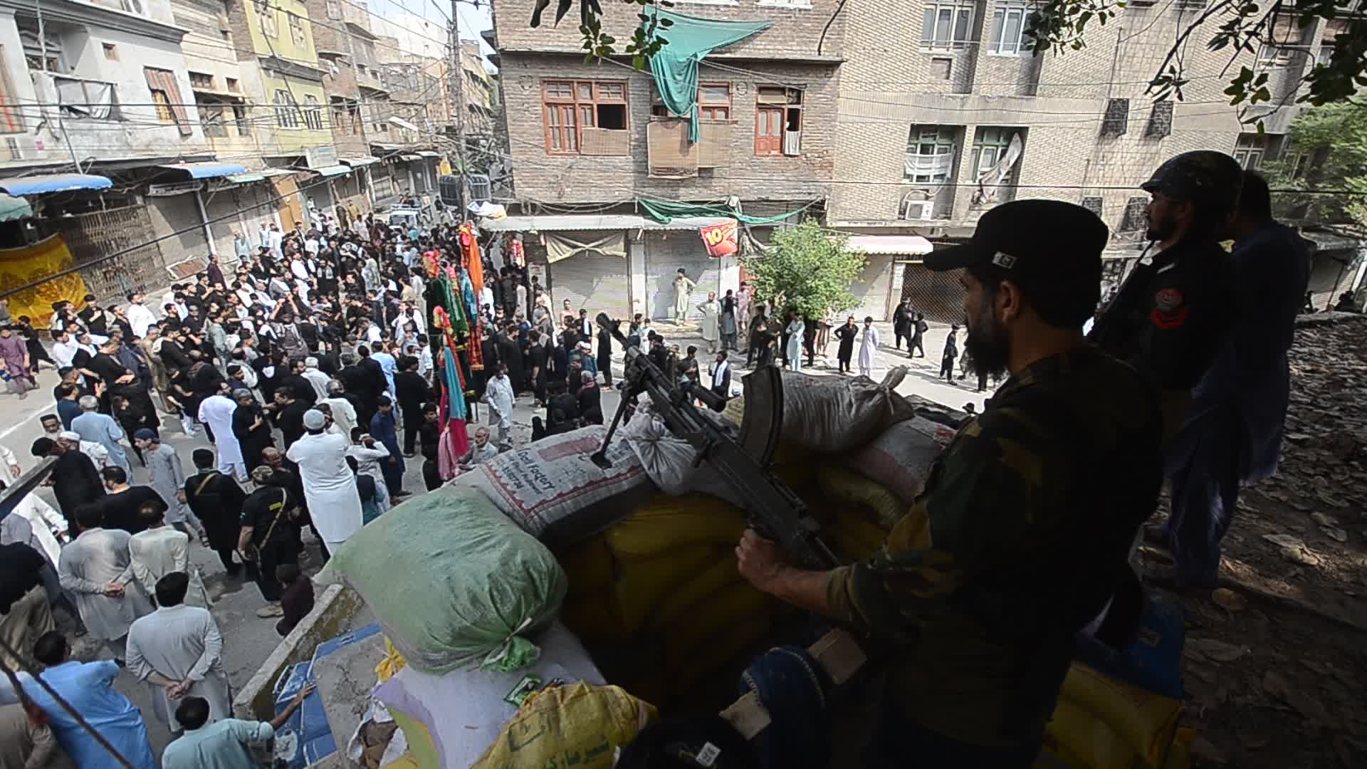 Muharram 2023 procession in Peshawar
