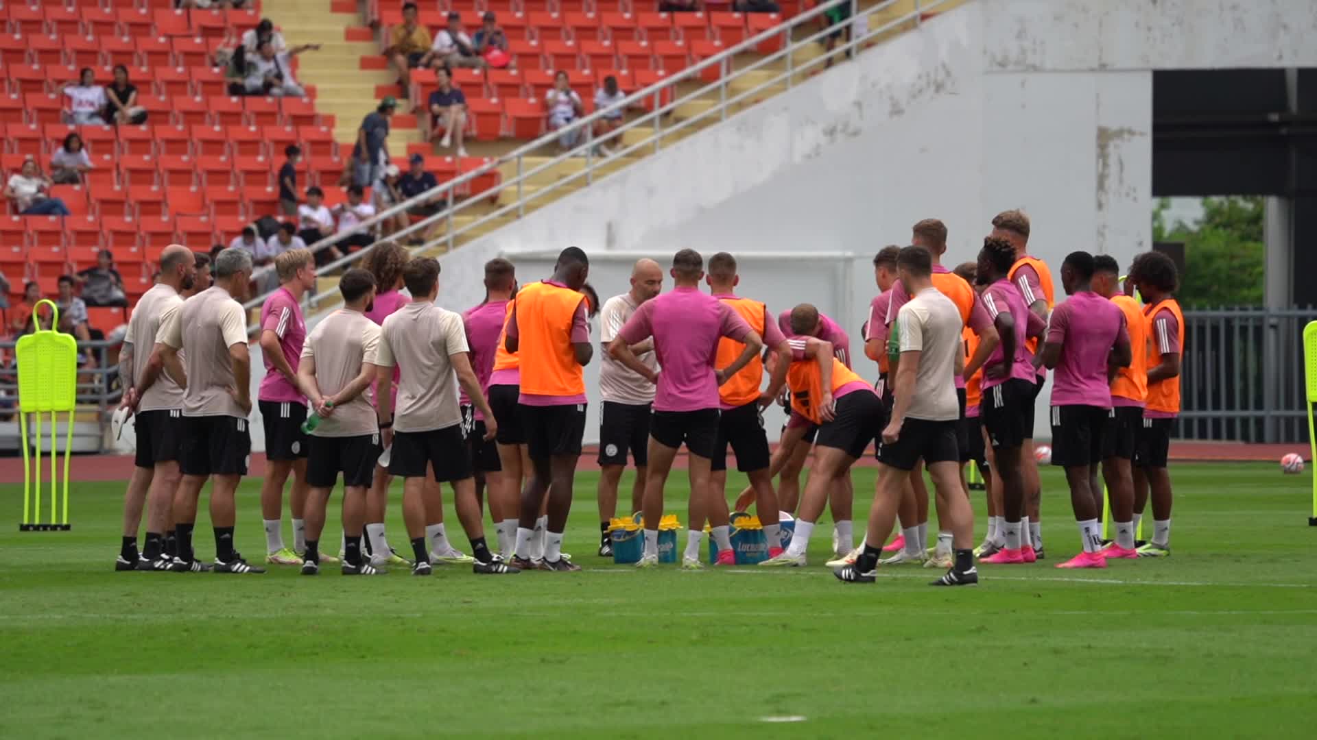 Leicester City Pre Season Training Session.