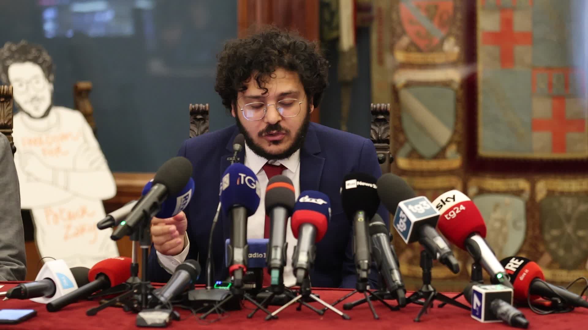 Patrick Zaky Back In Italy