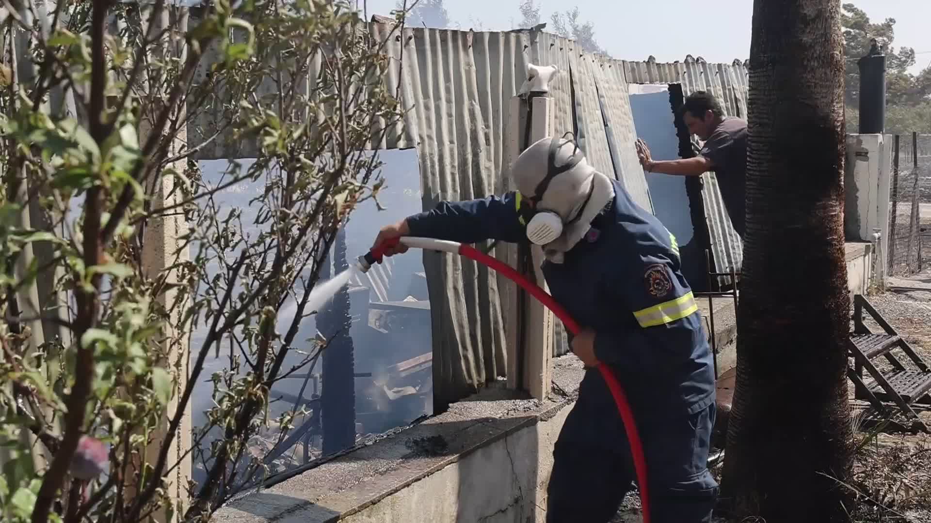 Rhodes Wildfire Forces Thousands Of Evacuations
