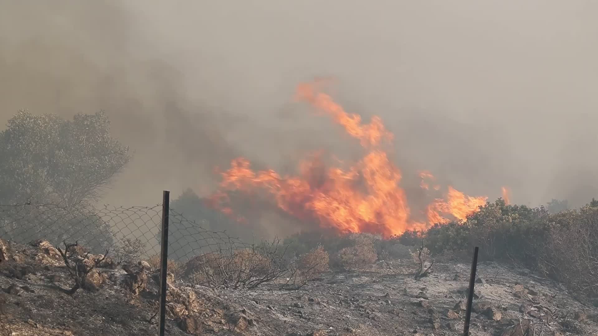 Rhodes Wildfire Forces Thousands Of Evacuations